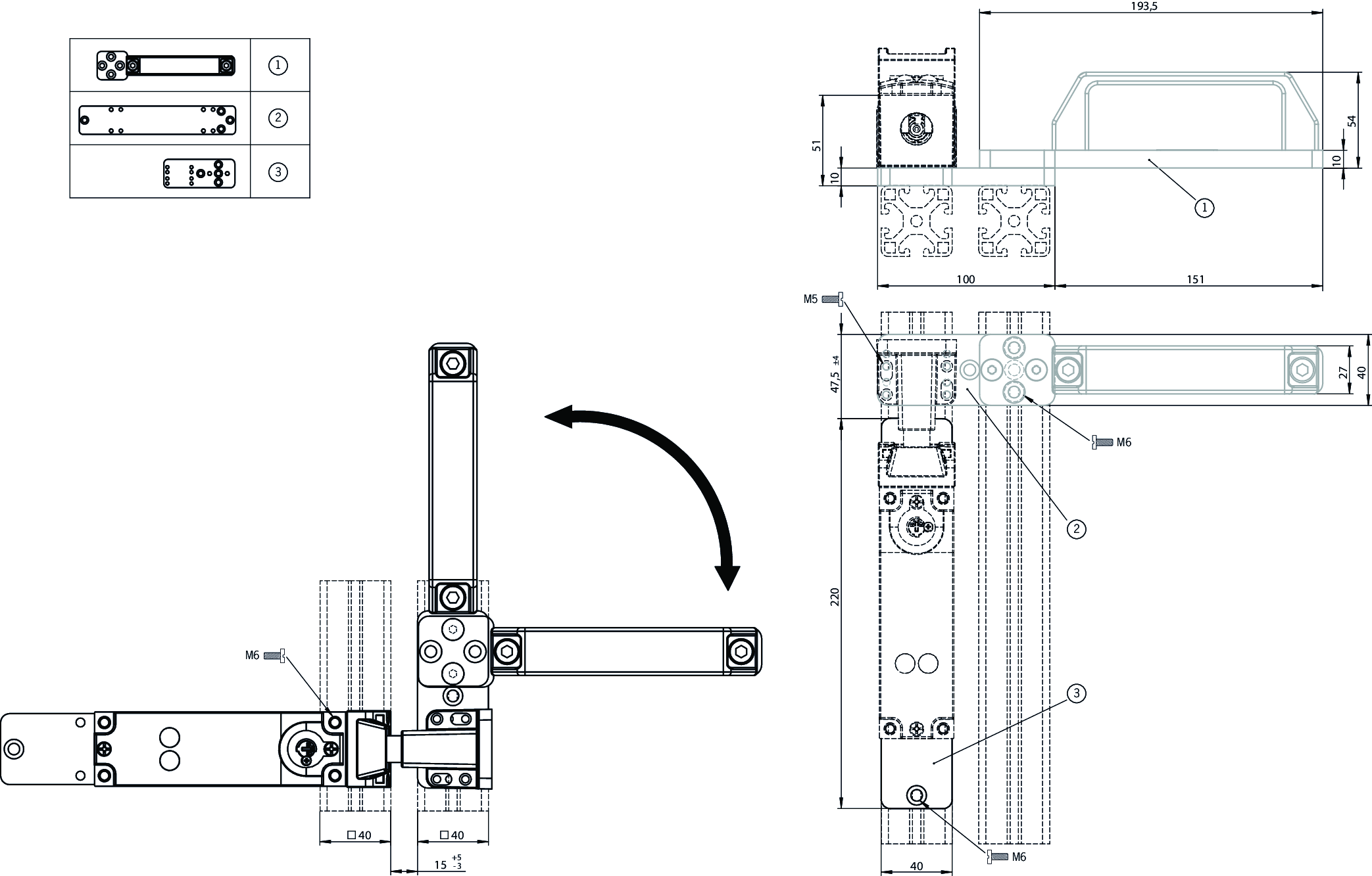 Dimensional drawings