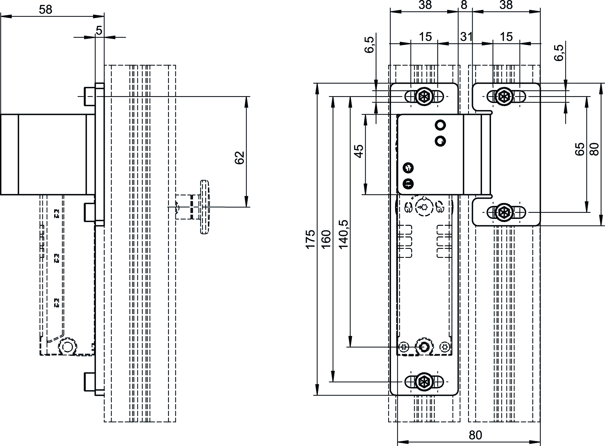 Dimensional drawings