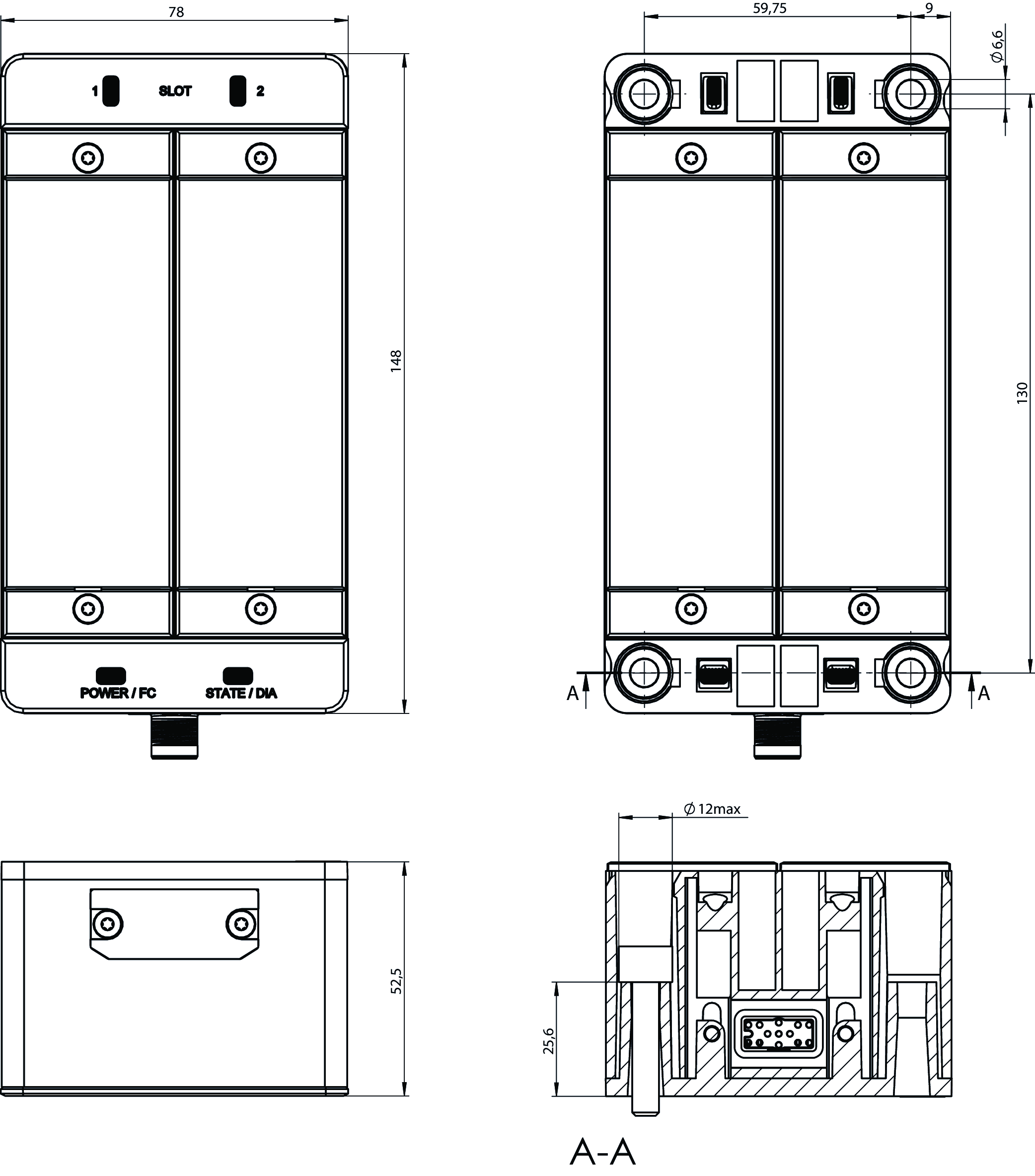 Dimensional drawings