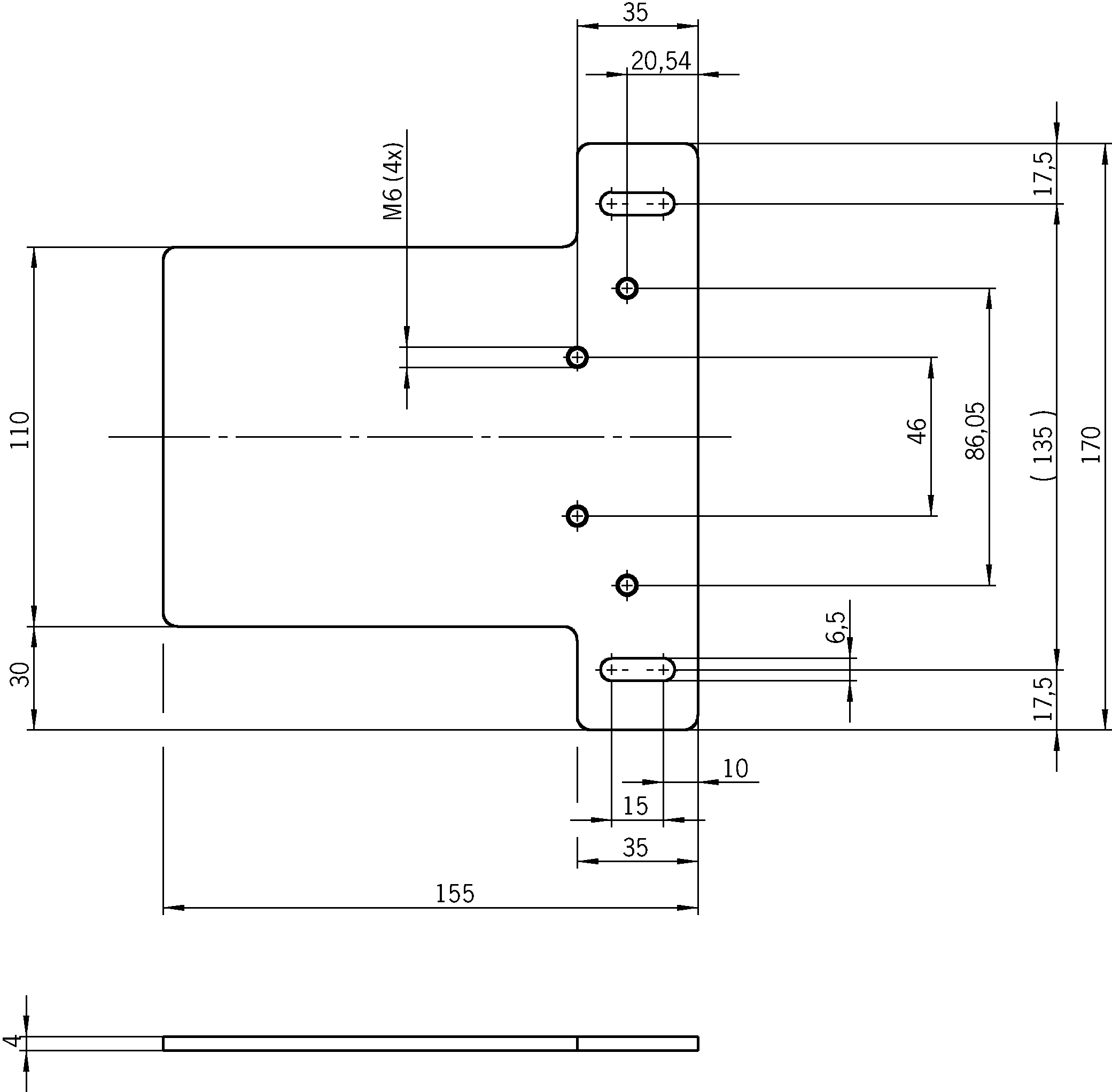 Dimensional drawings