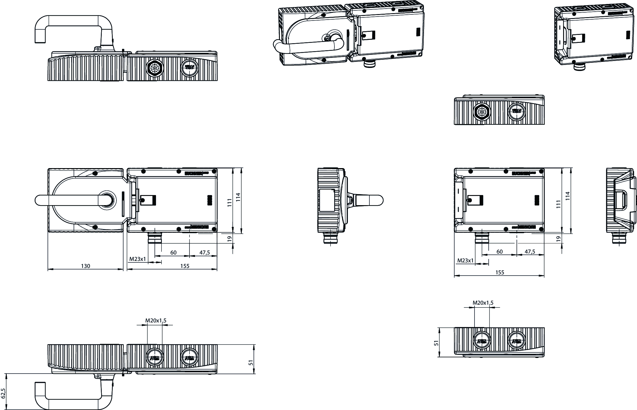 Dimensional drawings