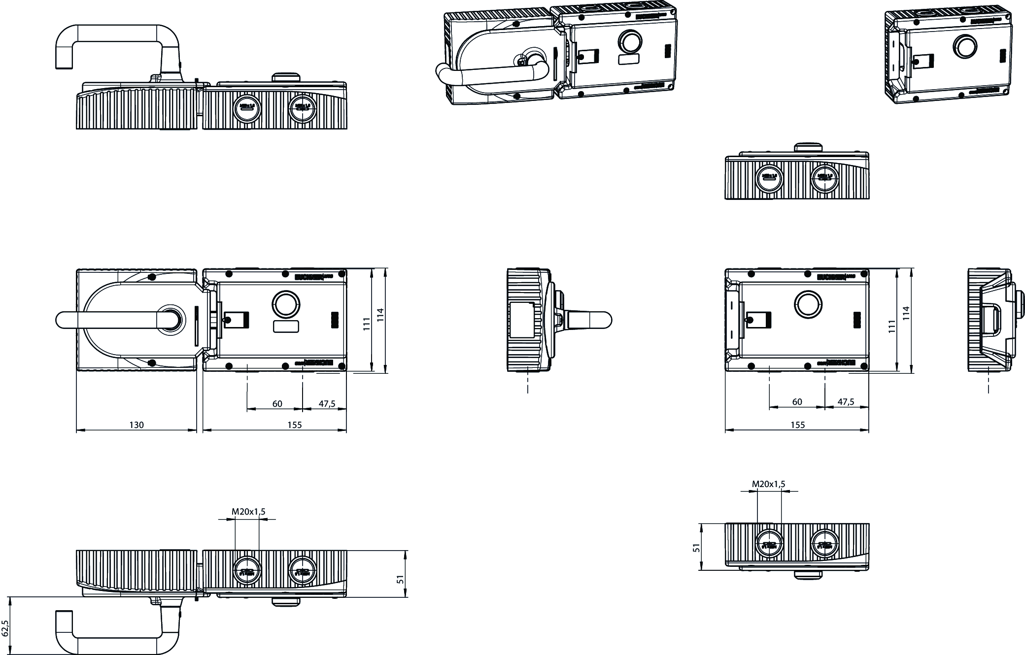 Desenhos dimensionais