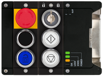 Vyhodnocovací moduly s jištěním ochranného krytu MGB2-L2-MLI-U-YR4R2-CA-R-175691  (Obj. č. 175691)