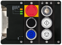 Vyhodnocovací moduly s jištěním ochranného krytu MGB2-L2-MLI-U-YR2R4-CA-L-175693  (Obj. č. 175693)