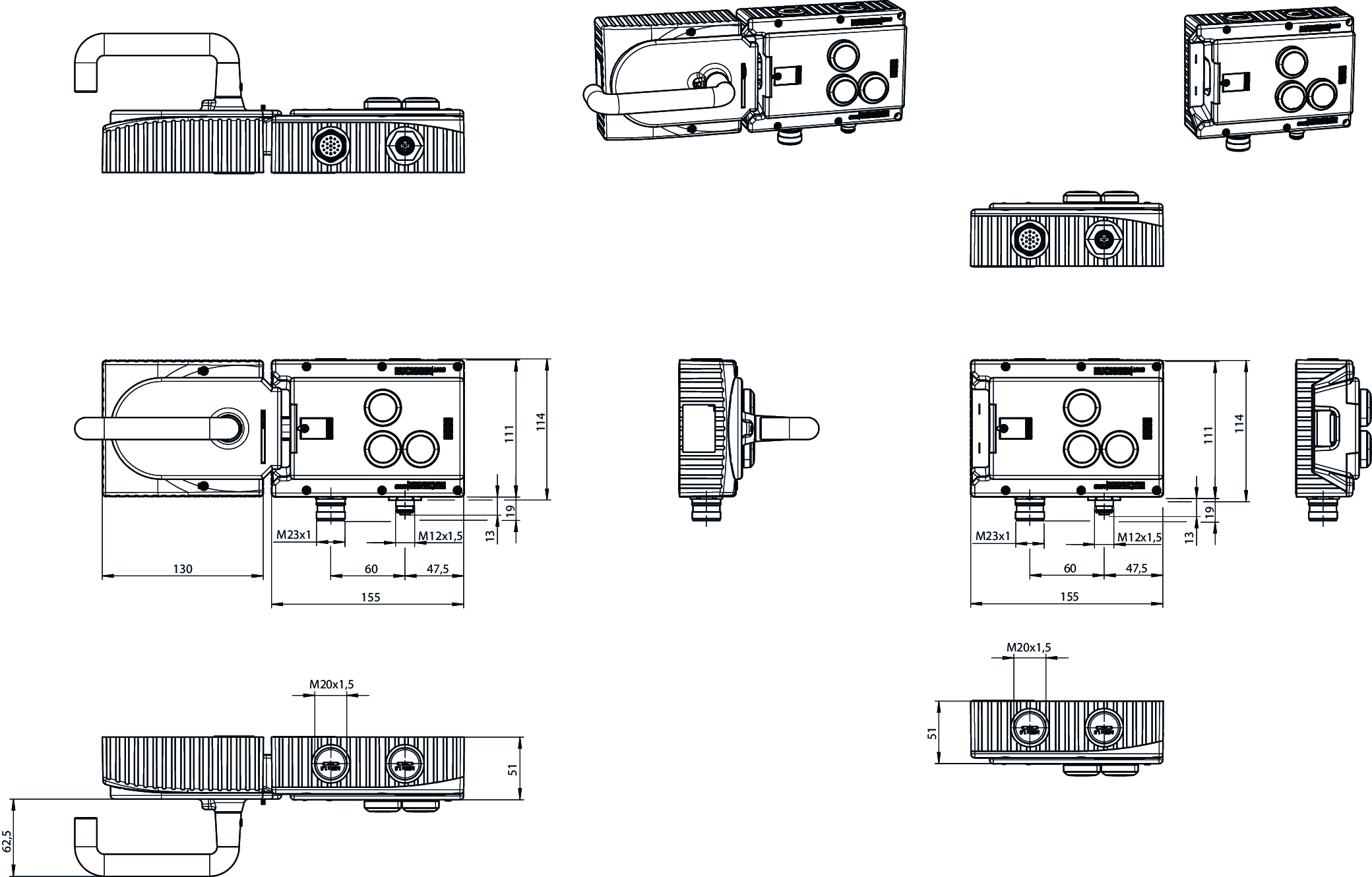 Dimensional drawings