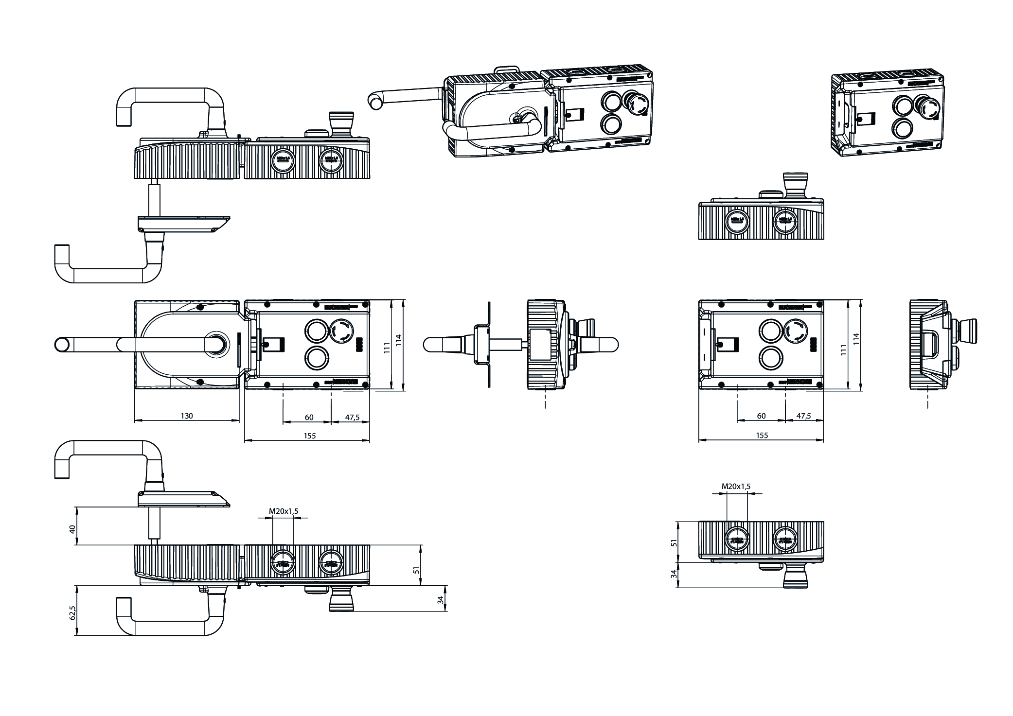 Dimensional drawings
