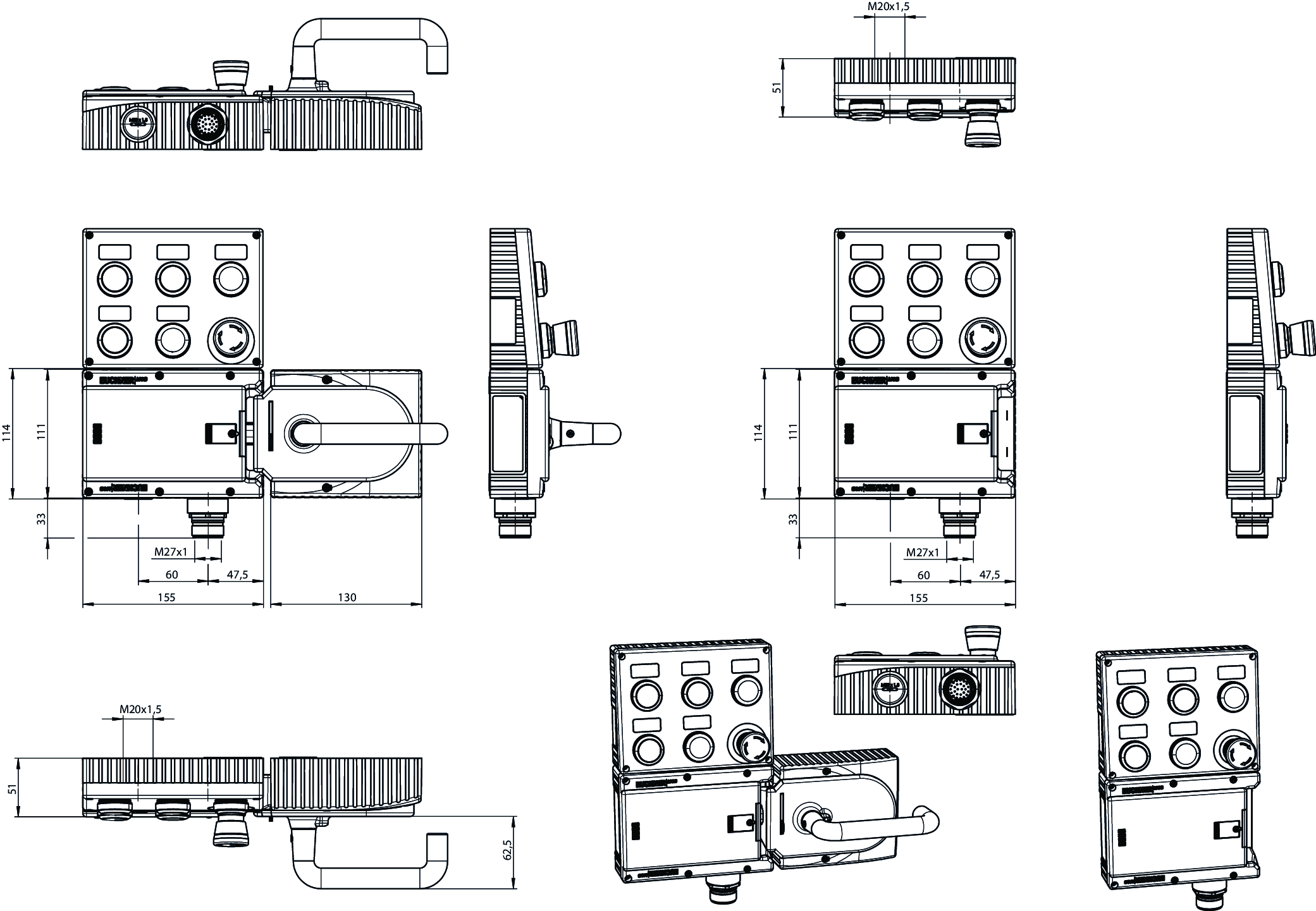Desenhos dimensionais