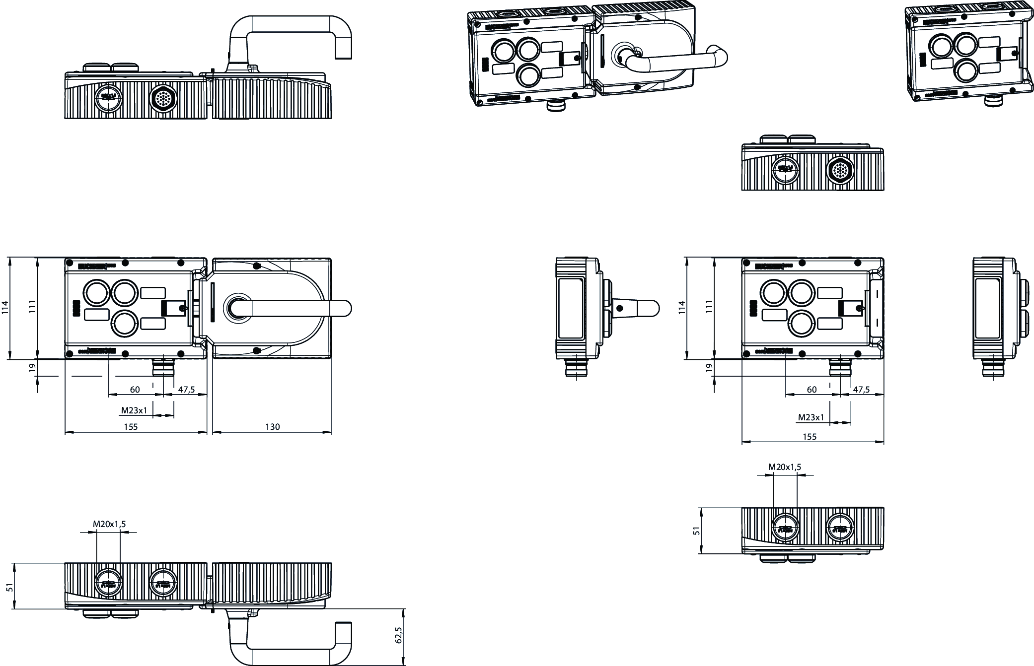 Dimensional drawings