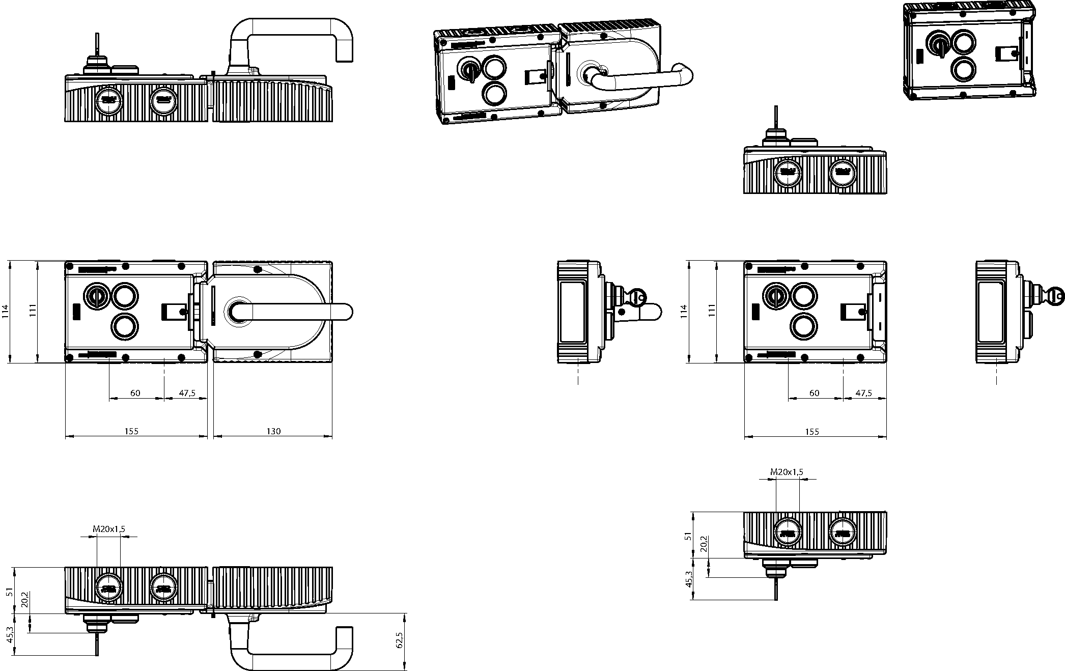 Rozměrové výkresy