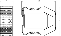 Plano de dimensiones