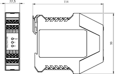Plano de dimensiones