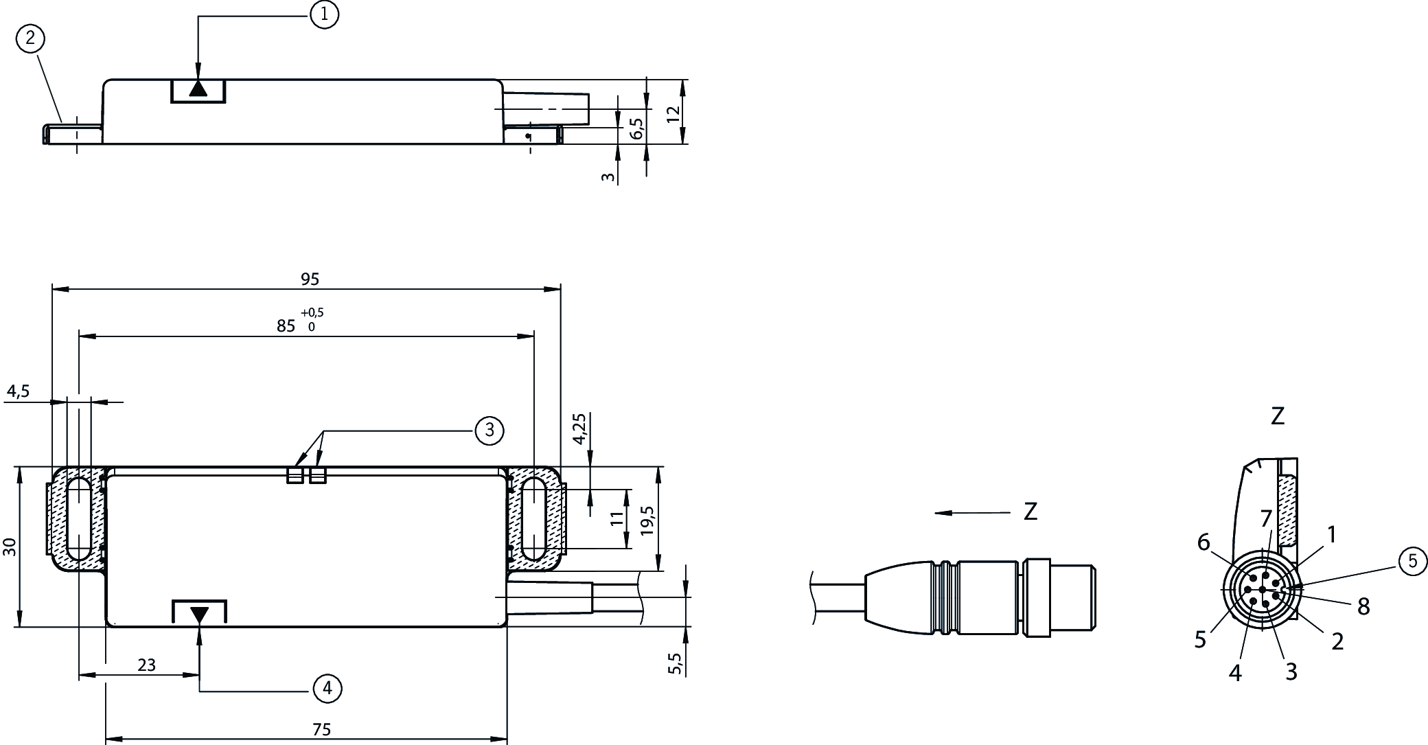 Dimensional drawings