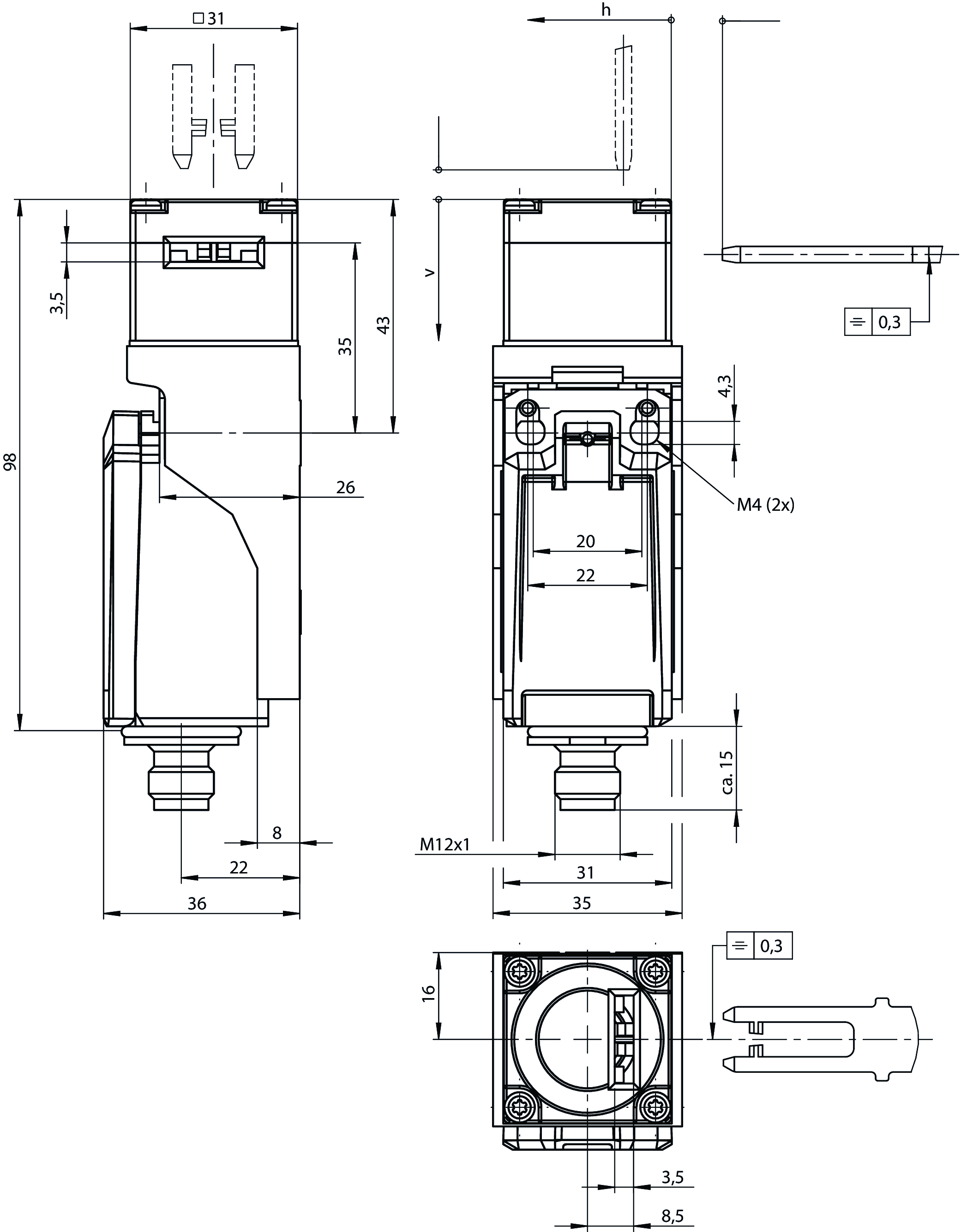Dimensional drawings