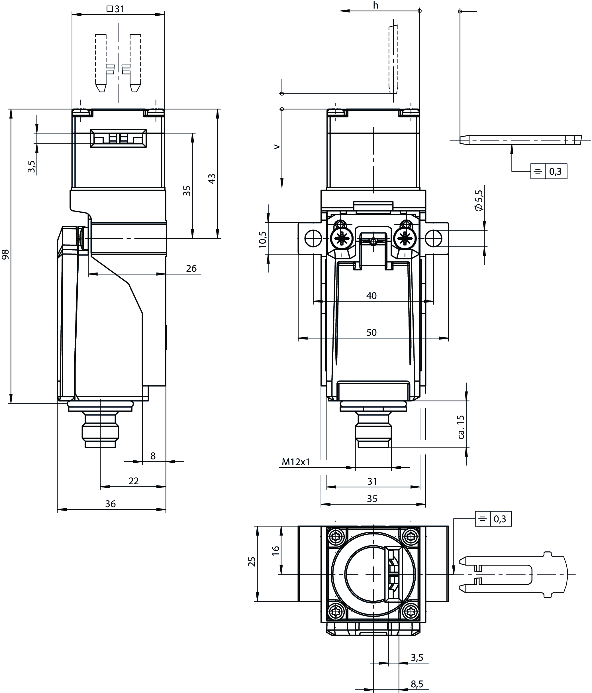 Dimensional drawings