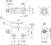 Desenho com dimensões