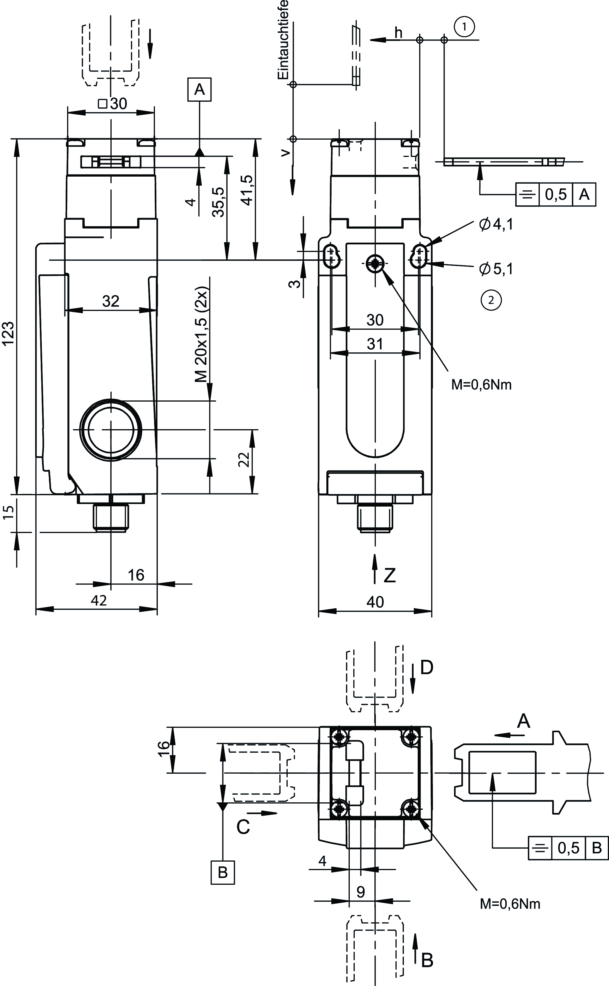 Dimensional drawings