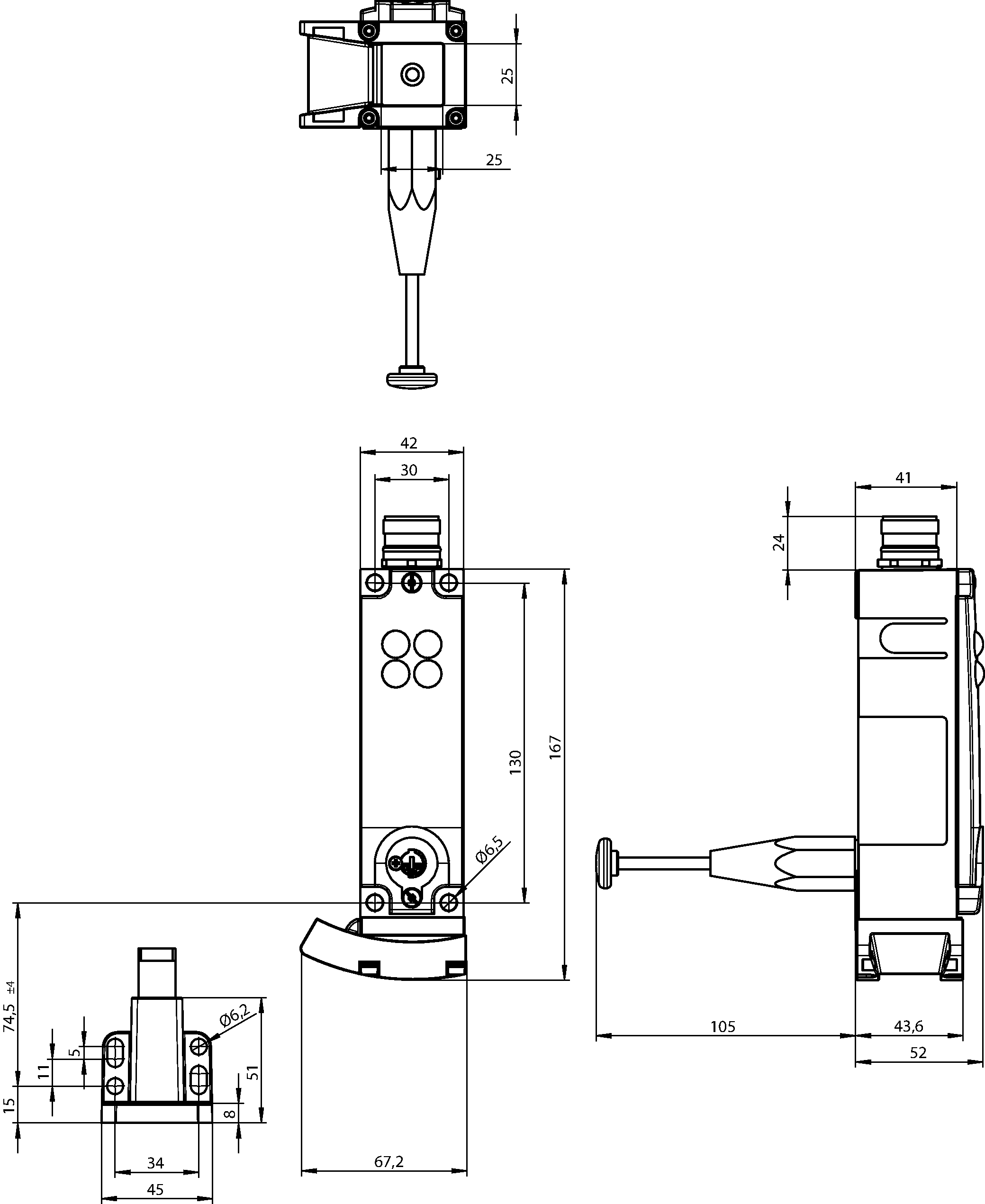 Dimensional drawings