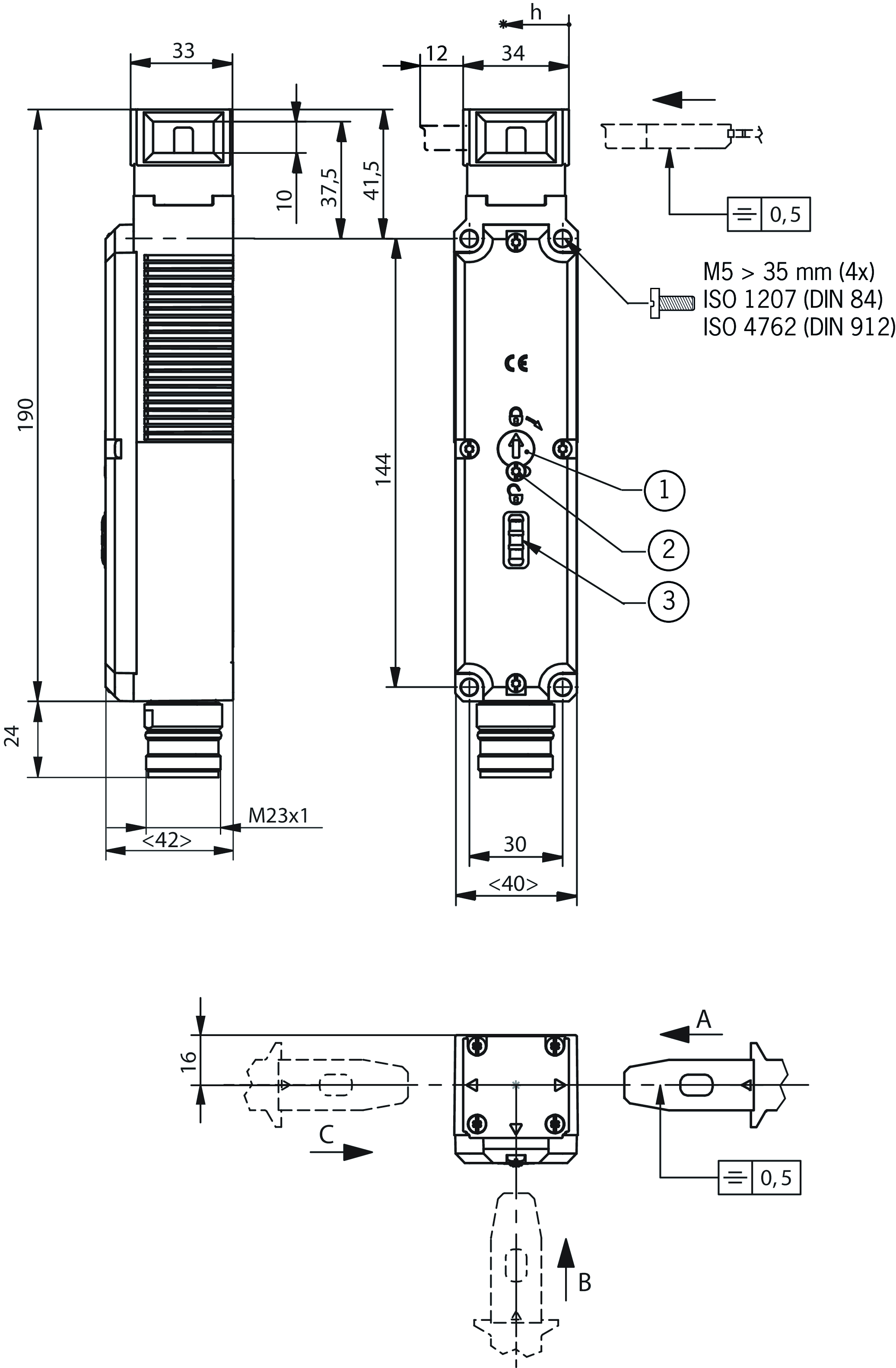 Dimensional drawings