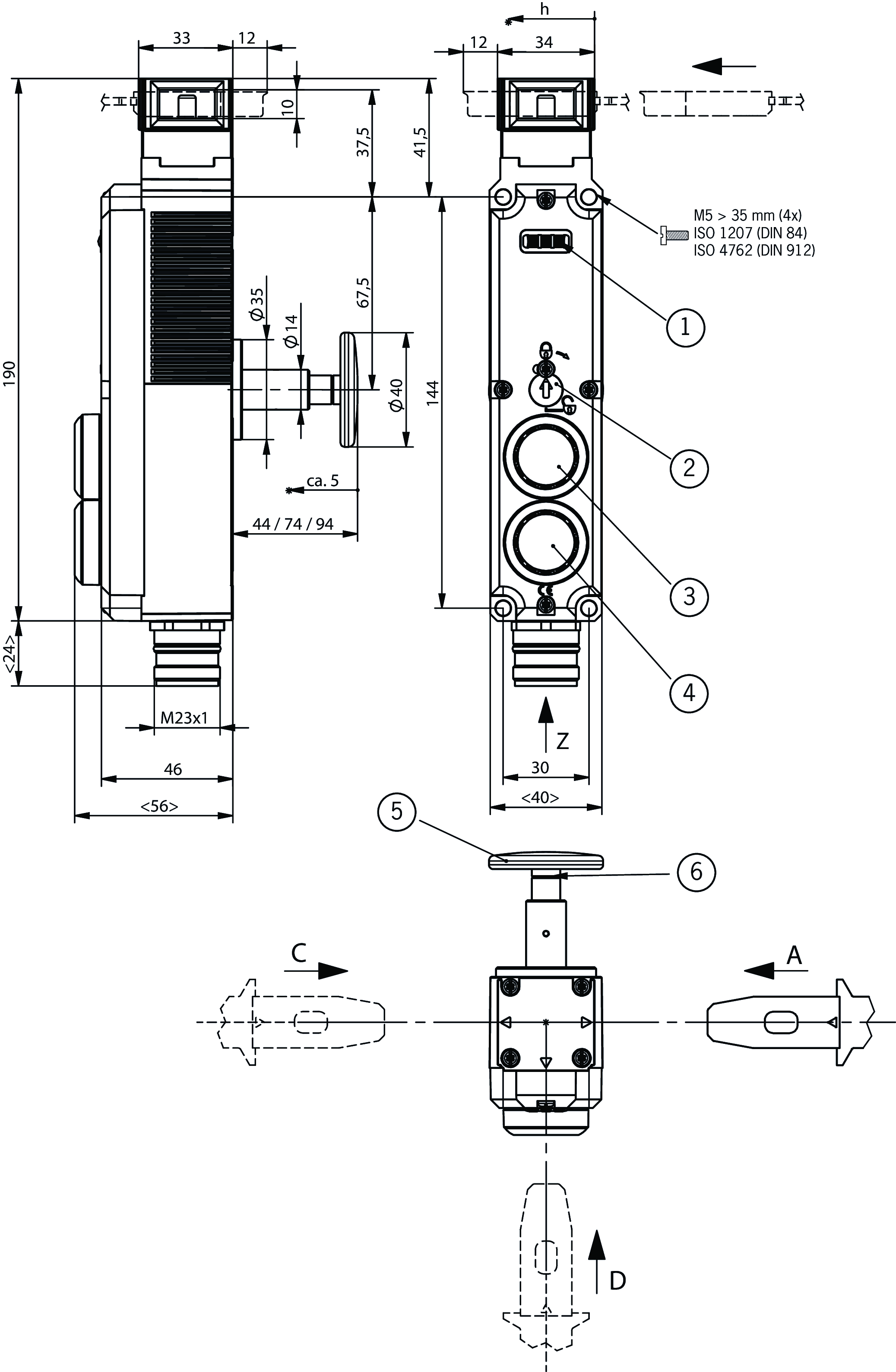 Dimensional drawings