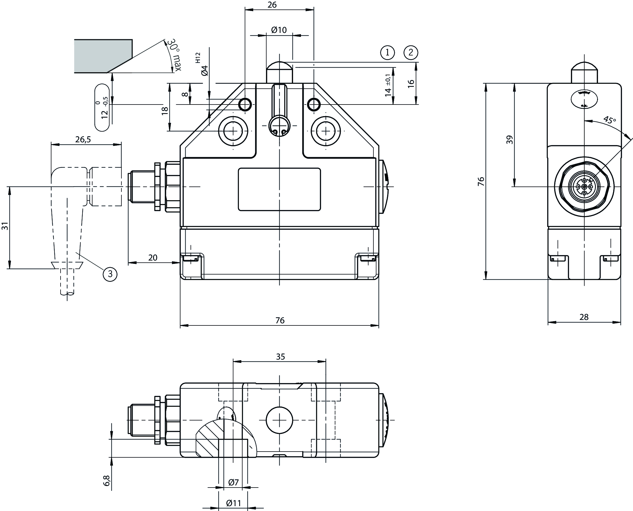 Dimensional drawings