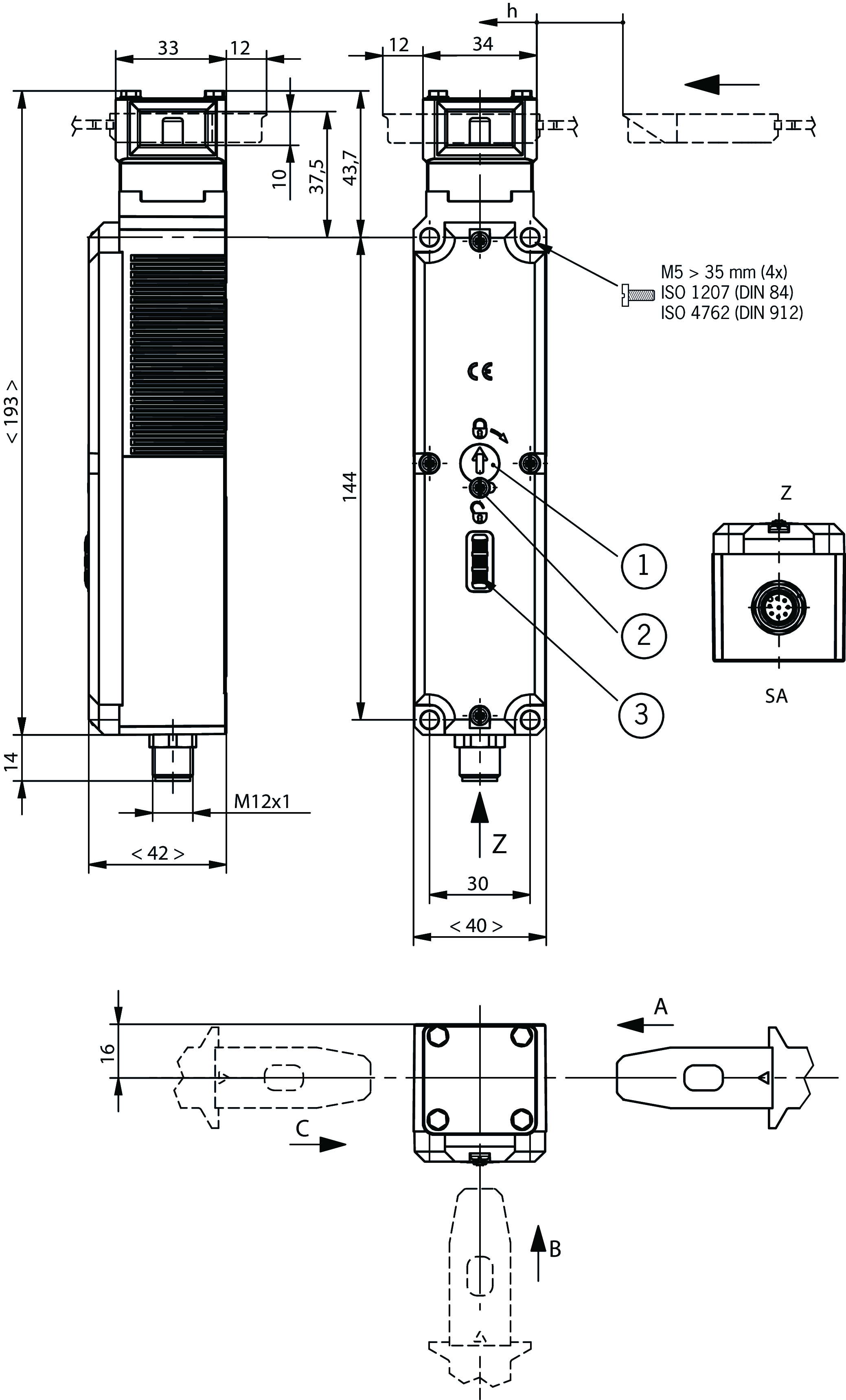 Dimensional drawings