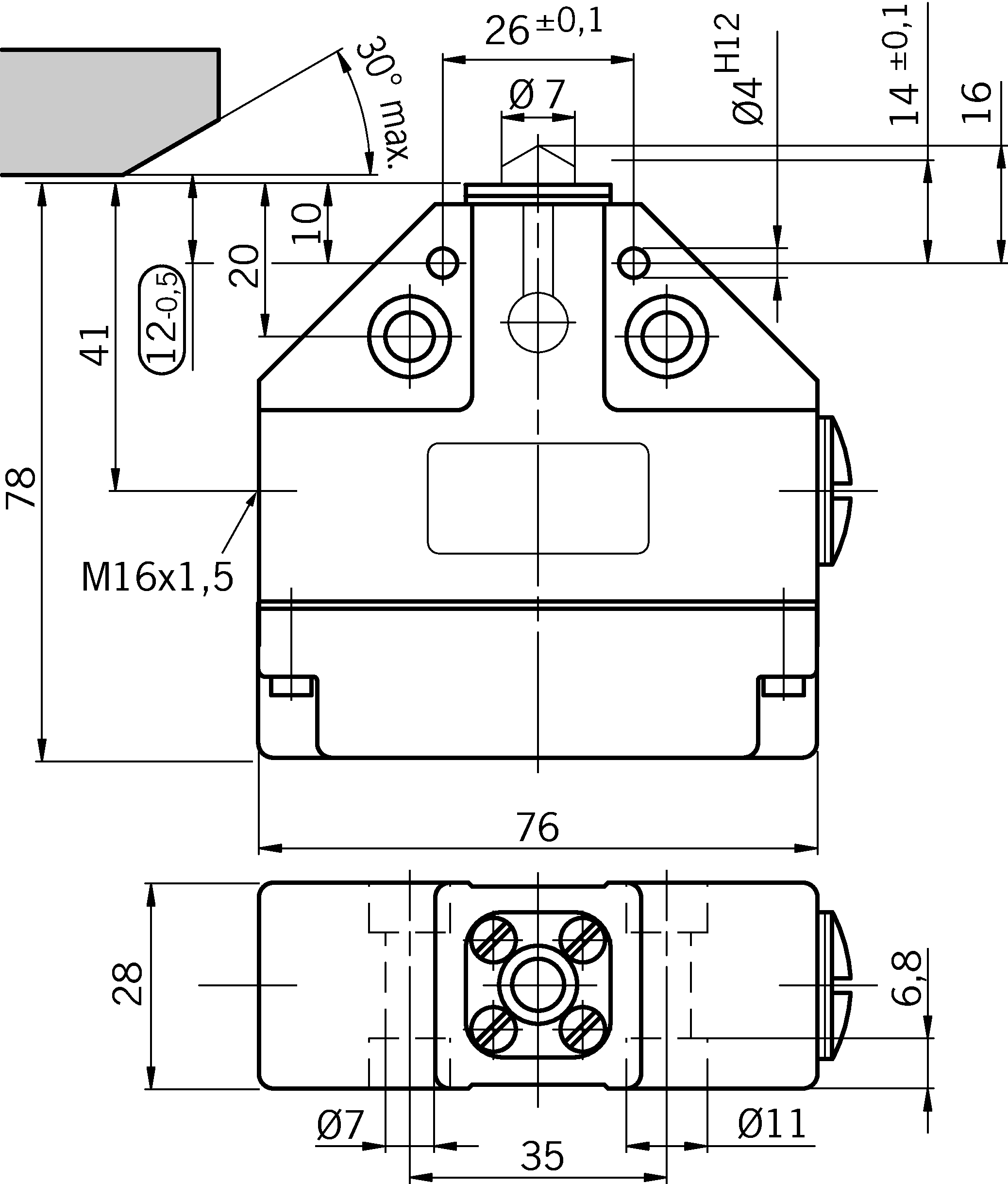 Dimensional drawings