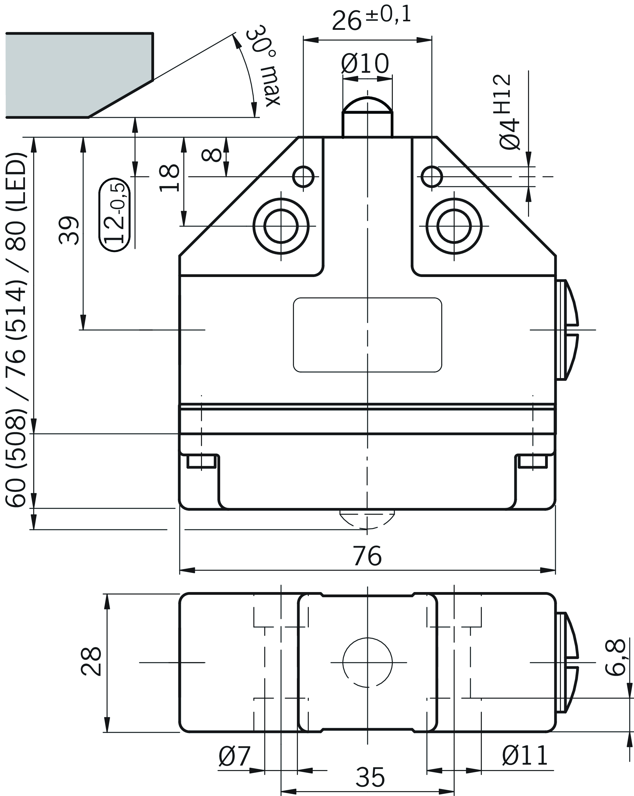 Dimensional drawings