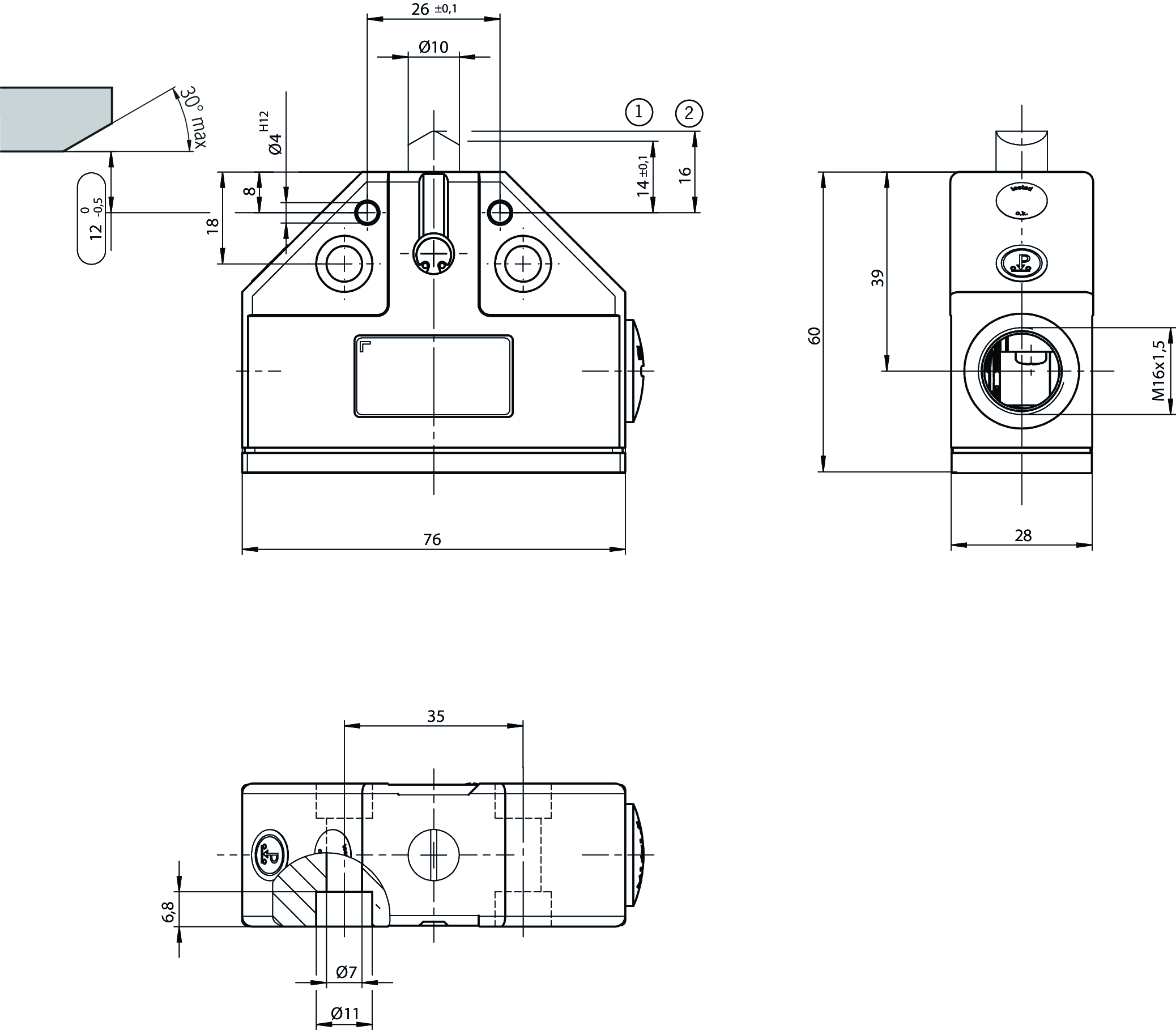 Dimensional drawings