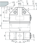 Desenho com dimensões