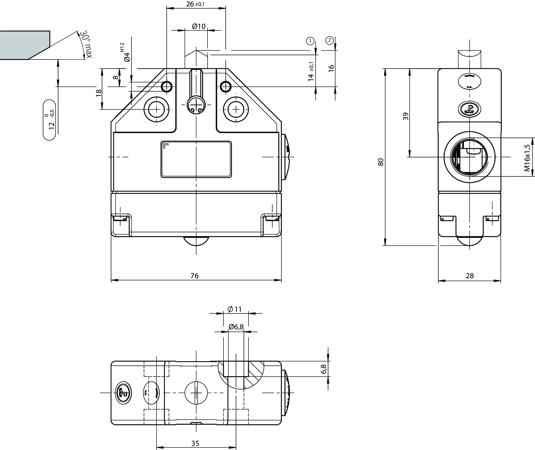 Dimensional drawings