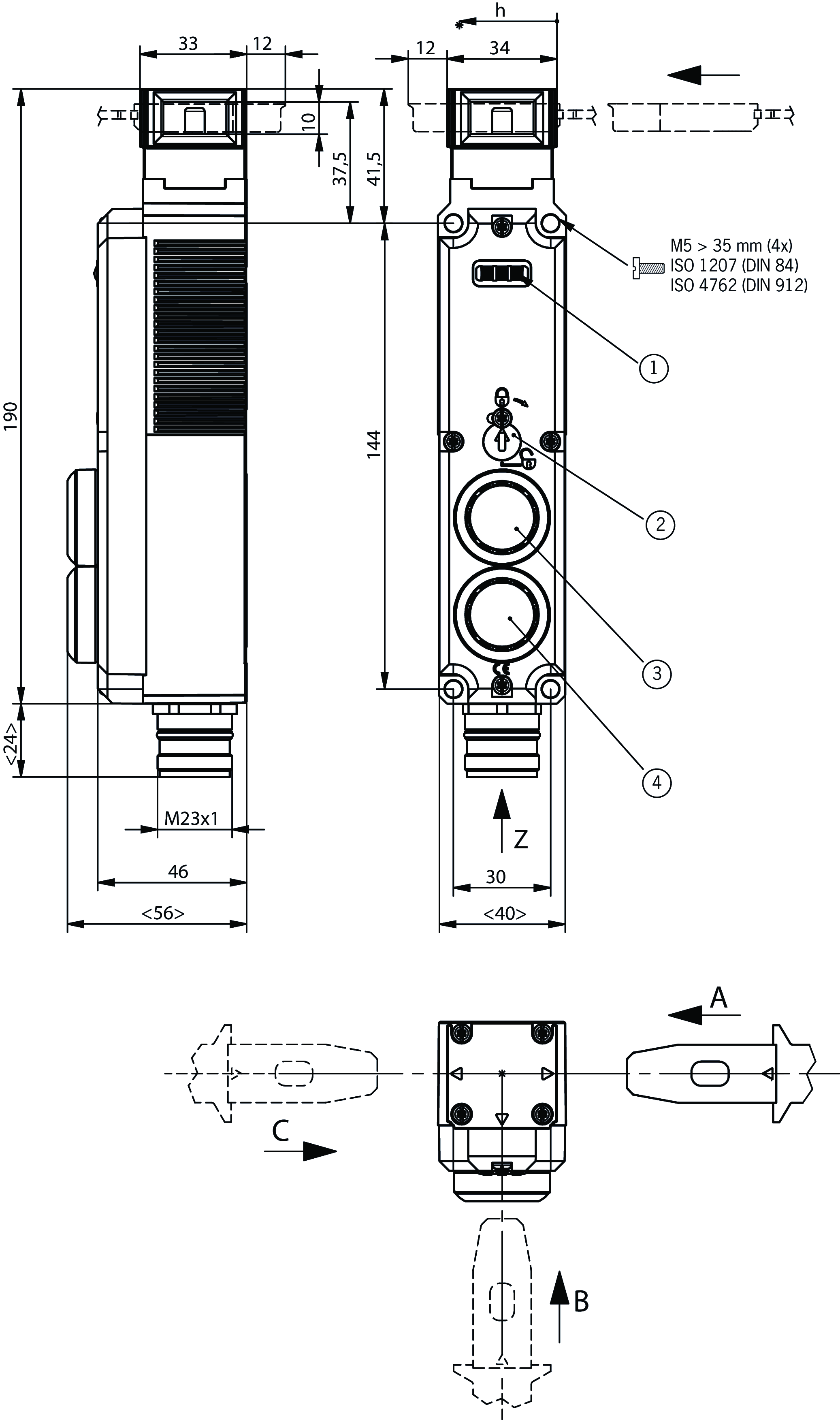 Dimensional drawings