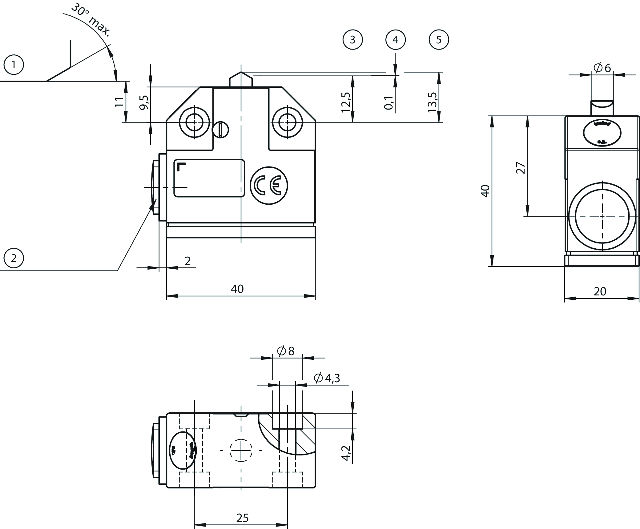 Dimensional drawings