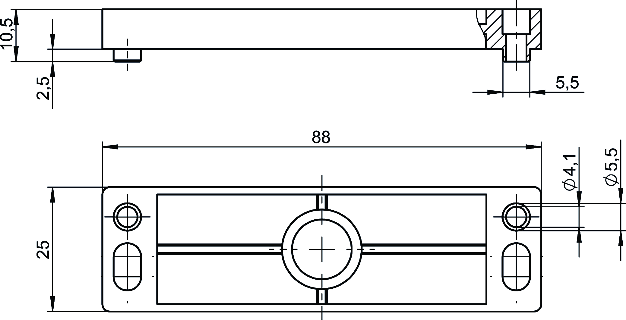 Dimensional drawings