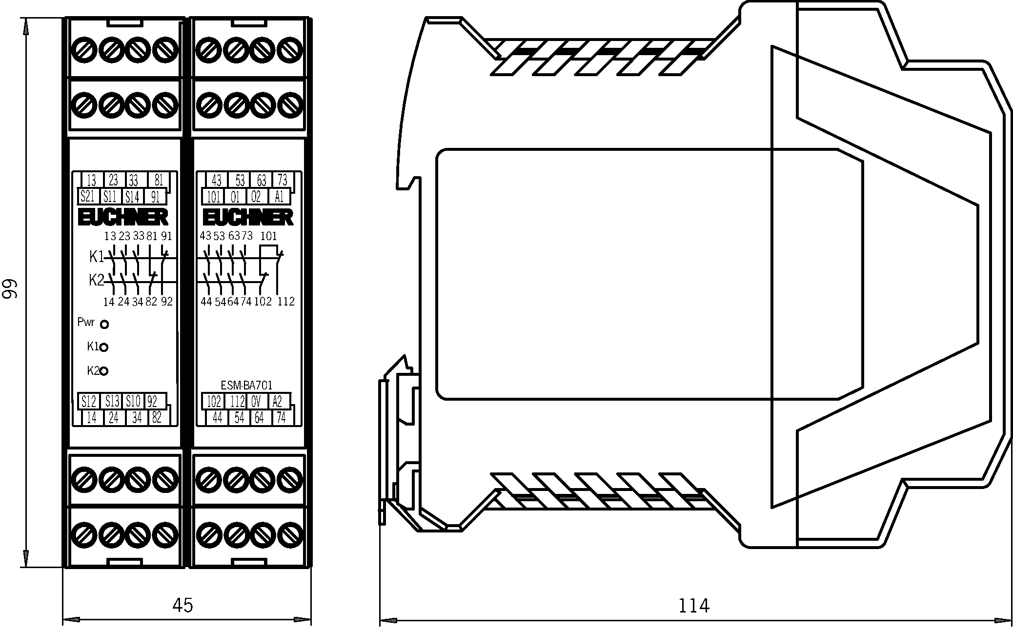 Desenhos dimensionais
