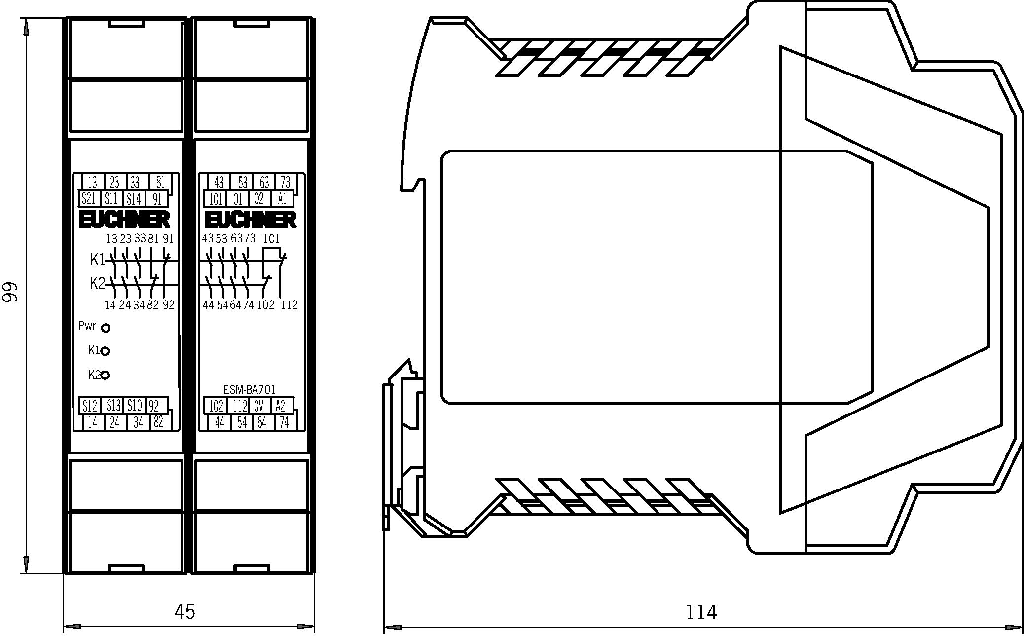 Desenhos dimensionais