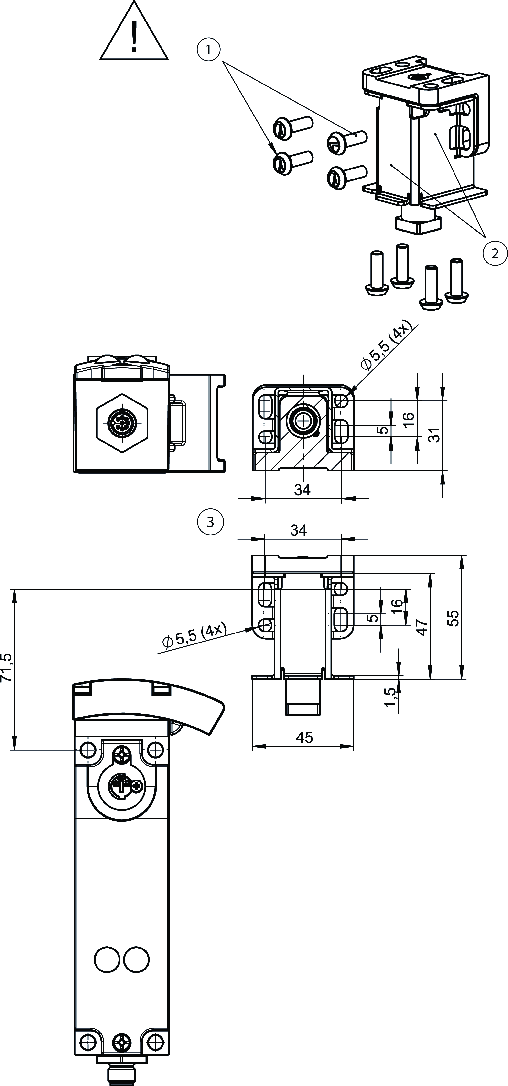 Dimensional drawings