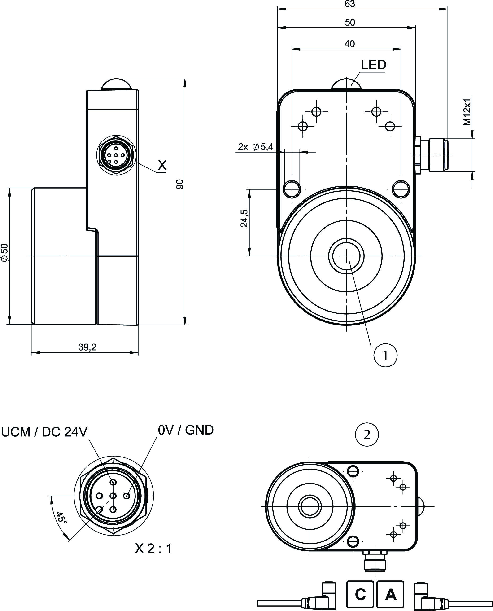 Desenhos dimensionais