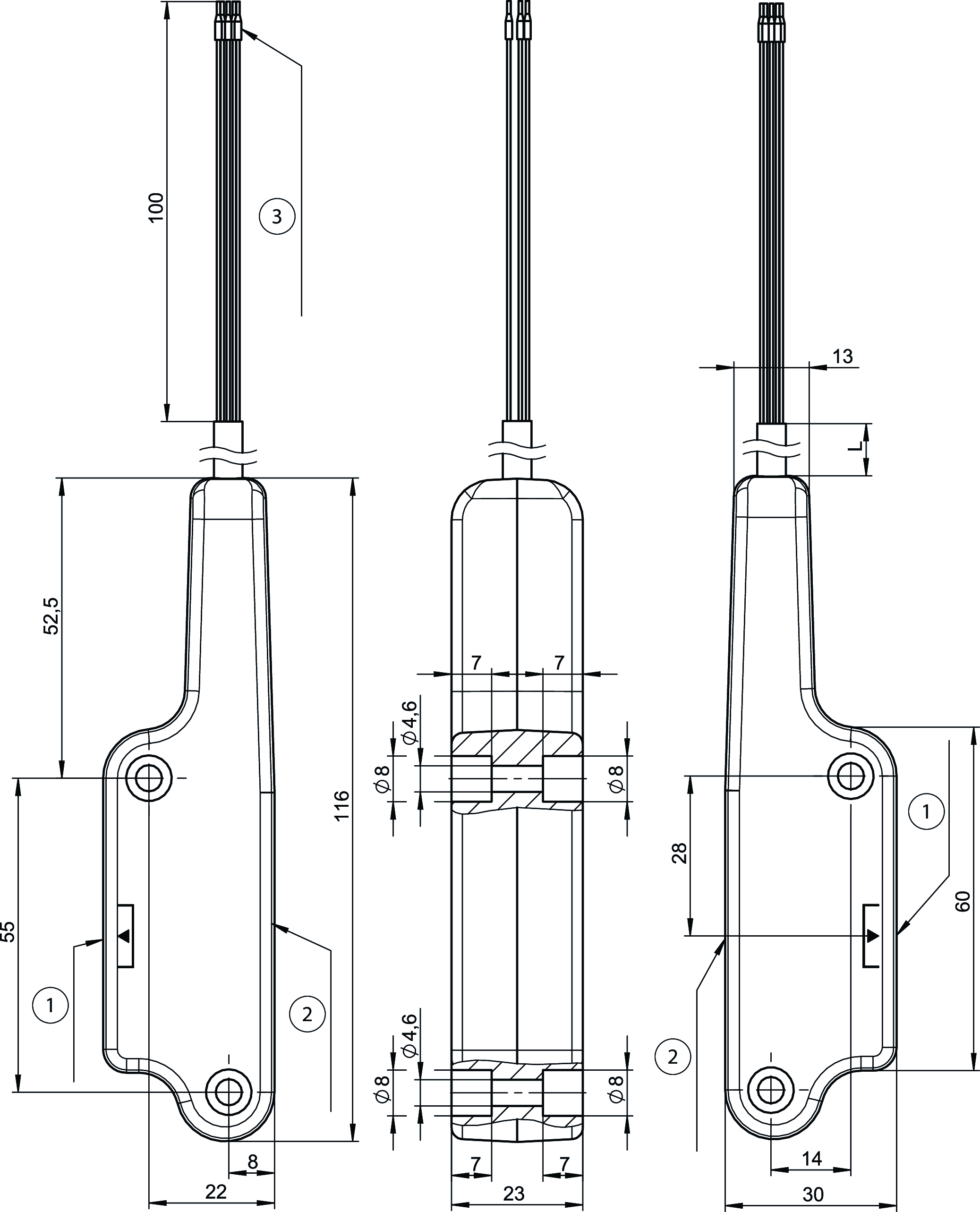 Dimensional drawings