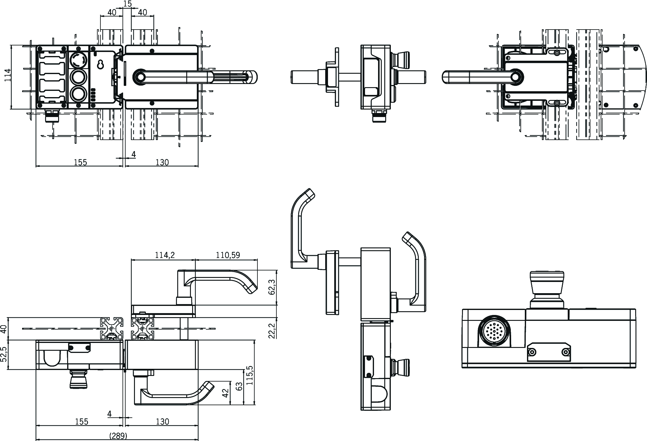 Dimensional drawings
