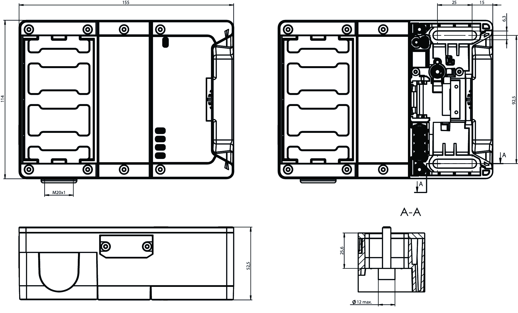 Dimensional drawings