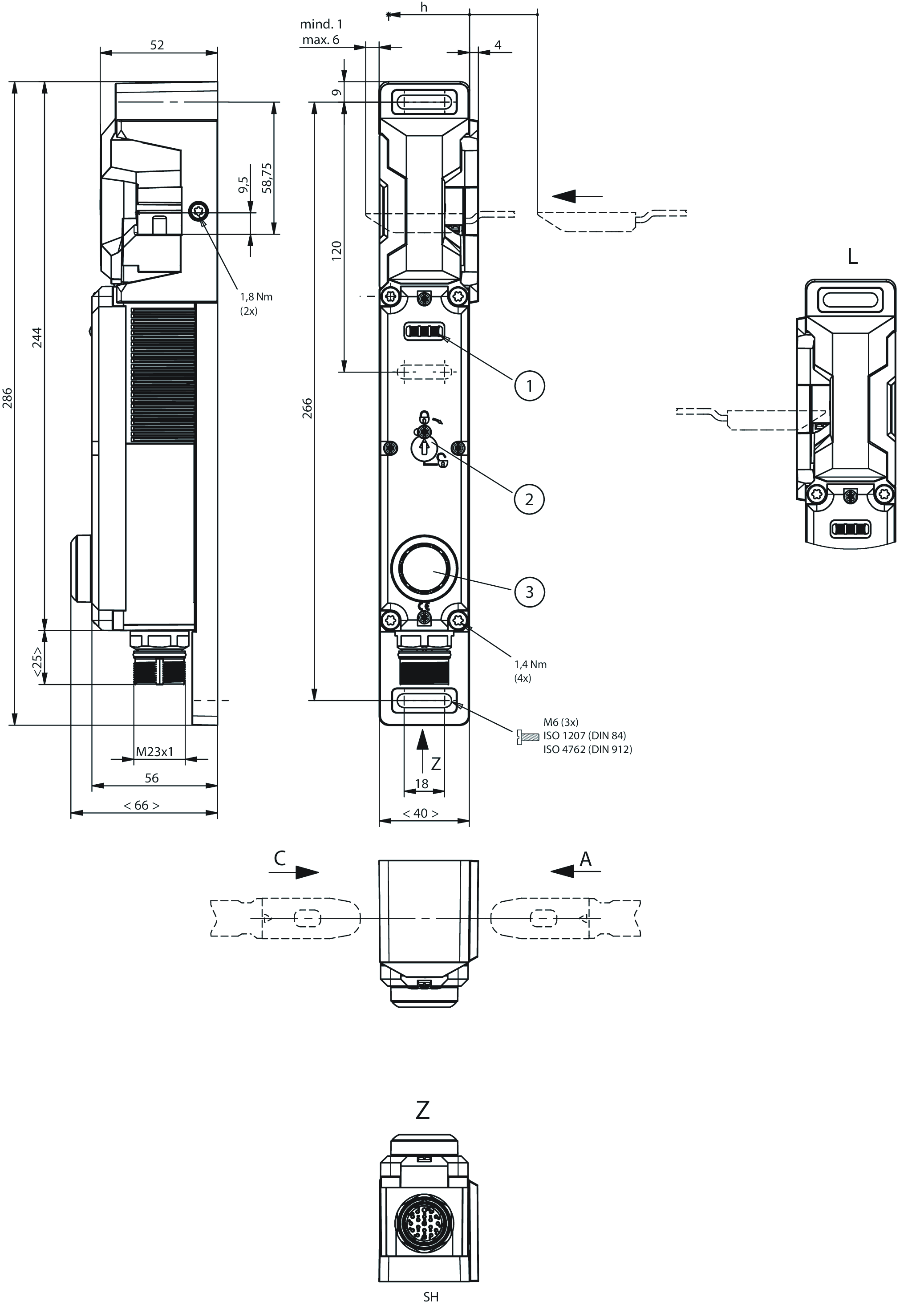 Dimensional drawings
