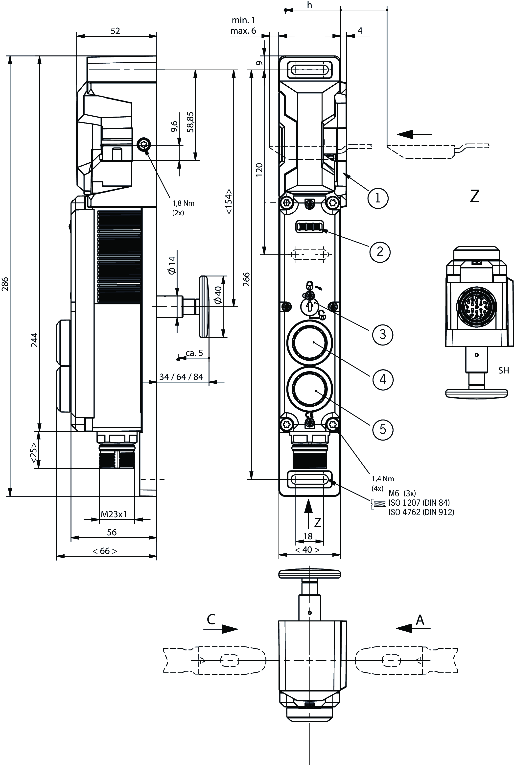 Dimensional drawings