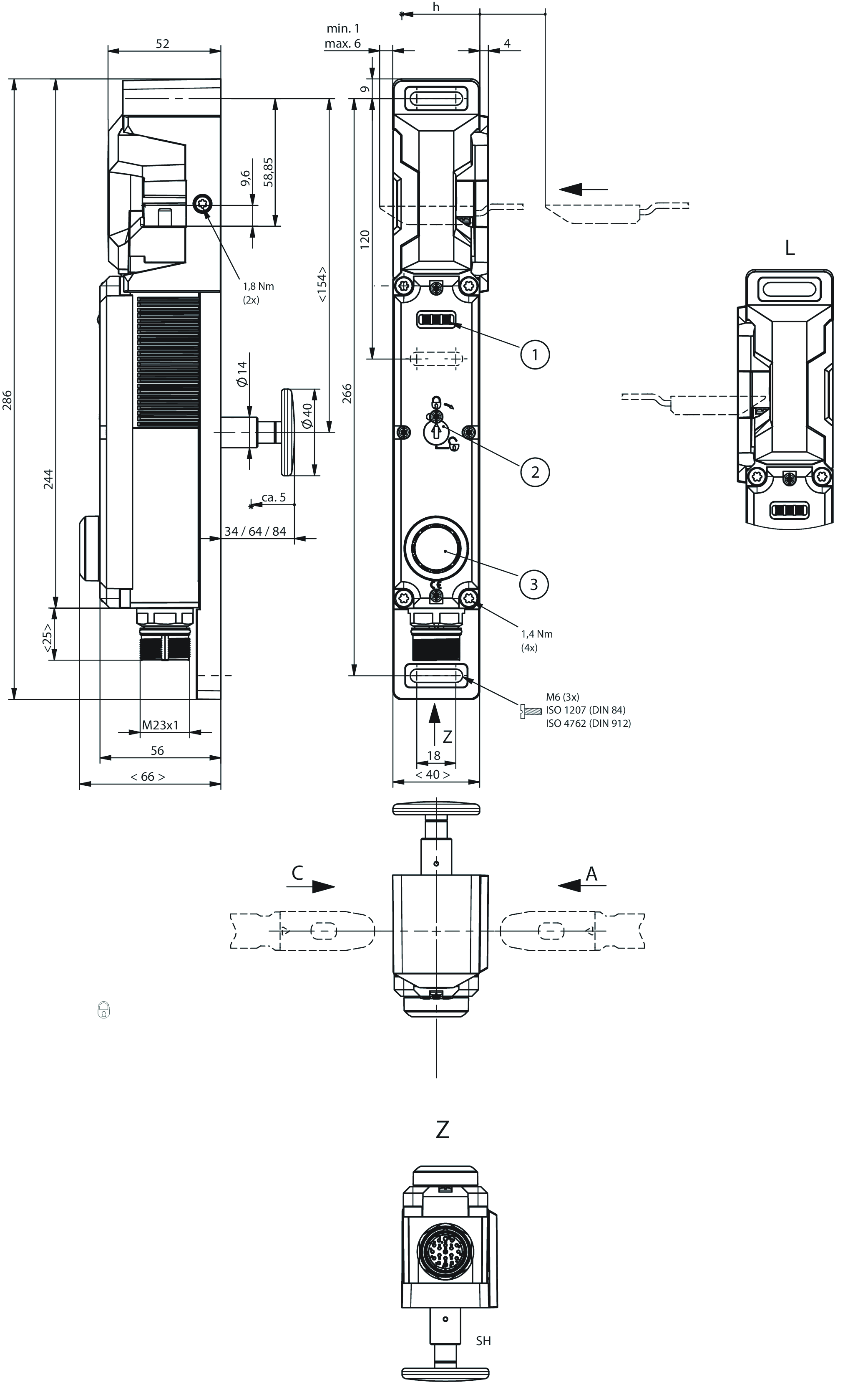 Dimensional drawings