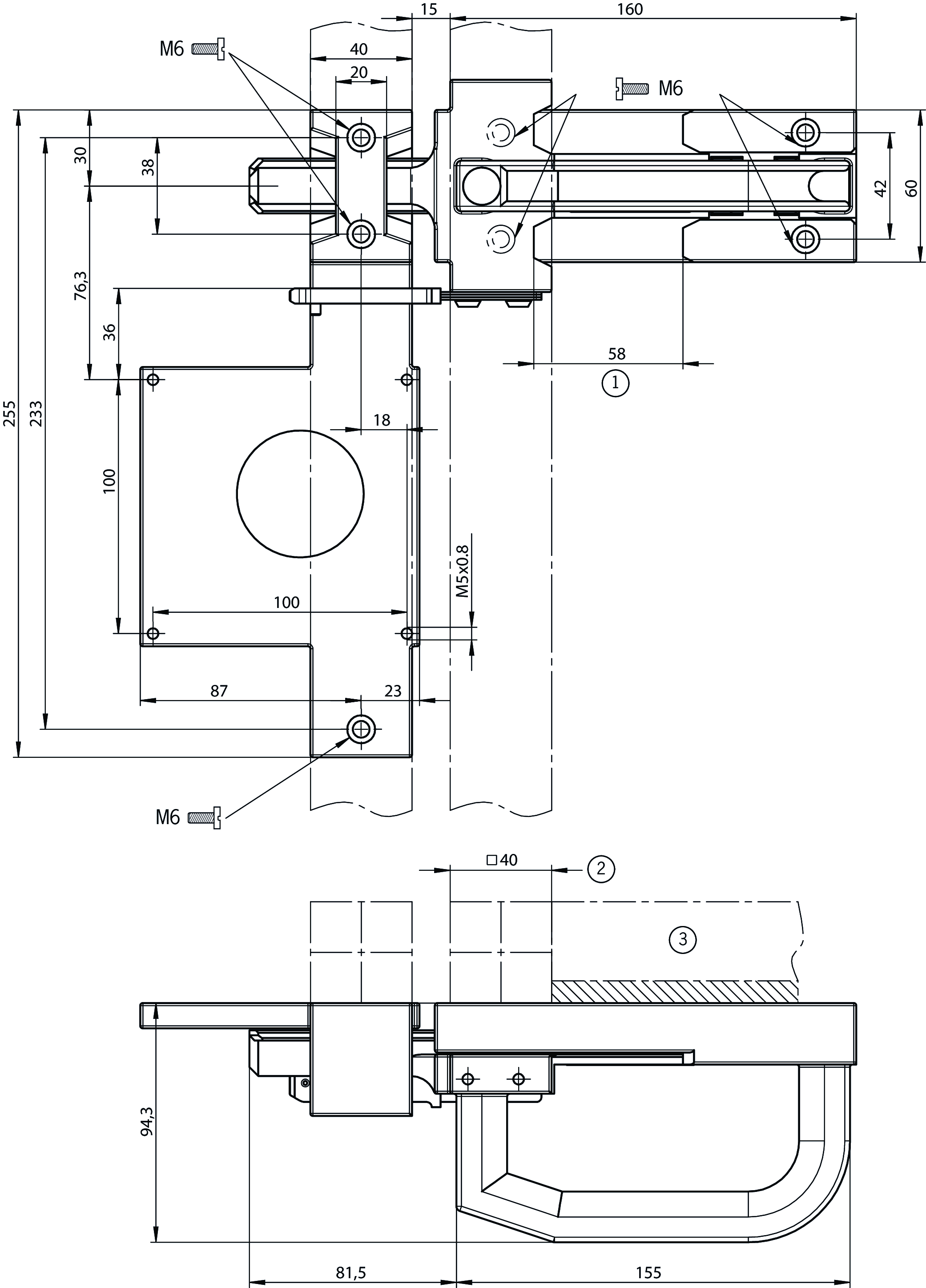 Dimensional drawings