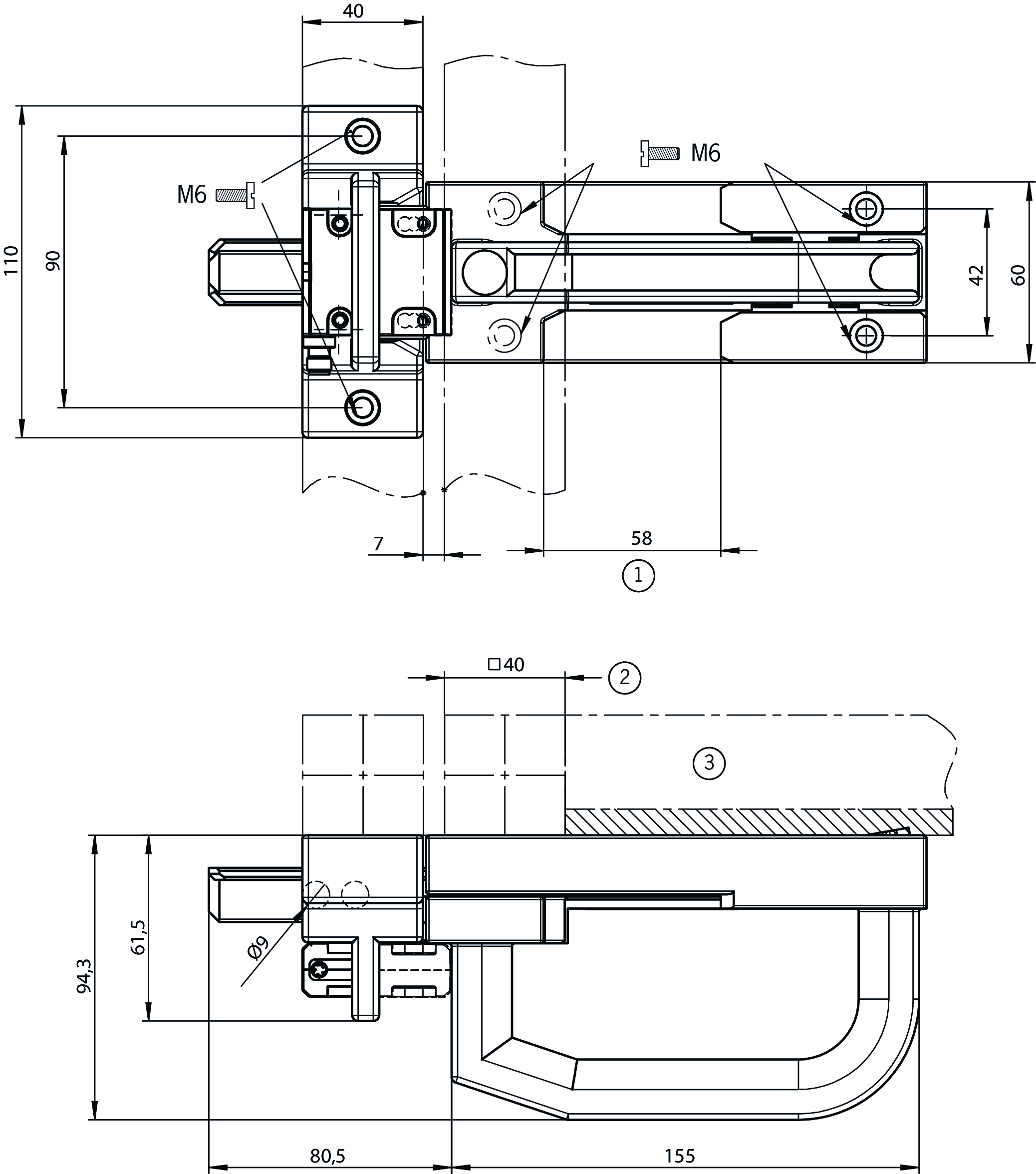 Dimensional drawings