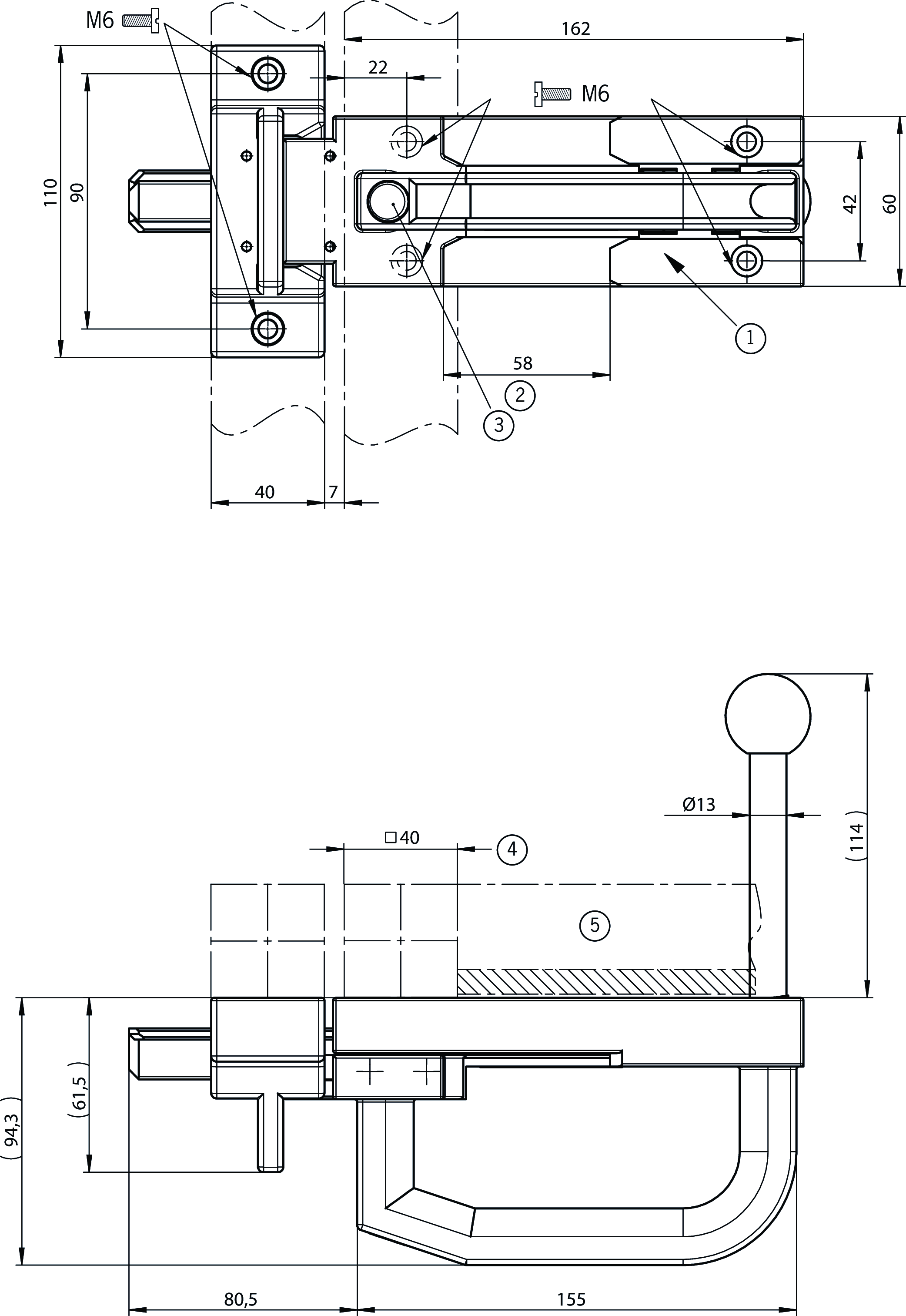Dimensional drawings