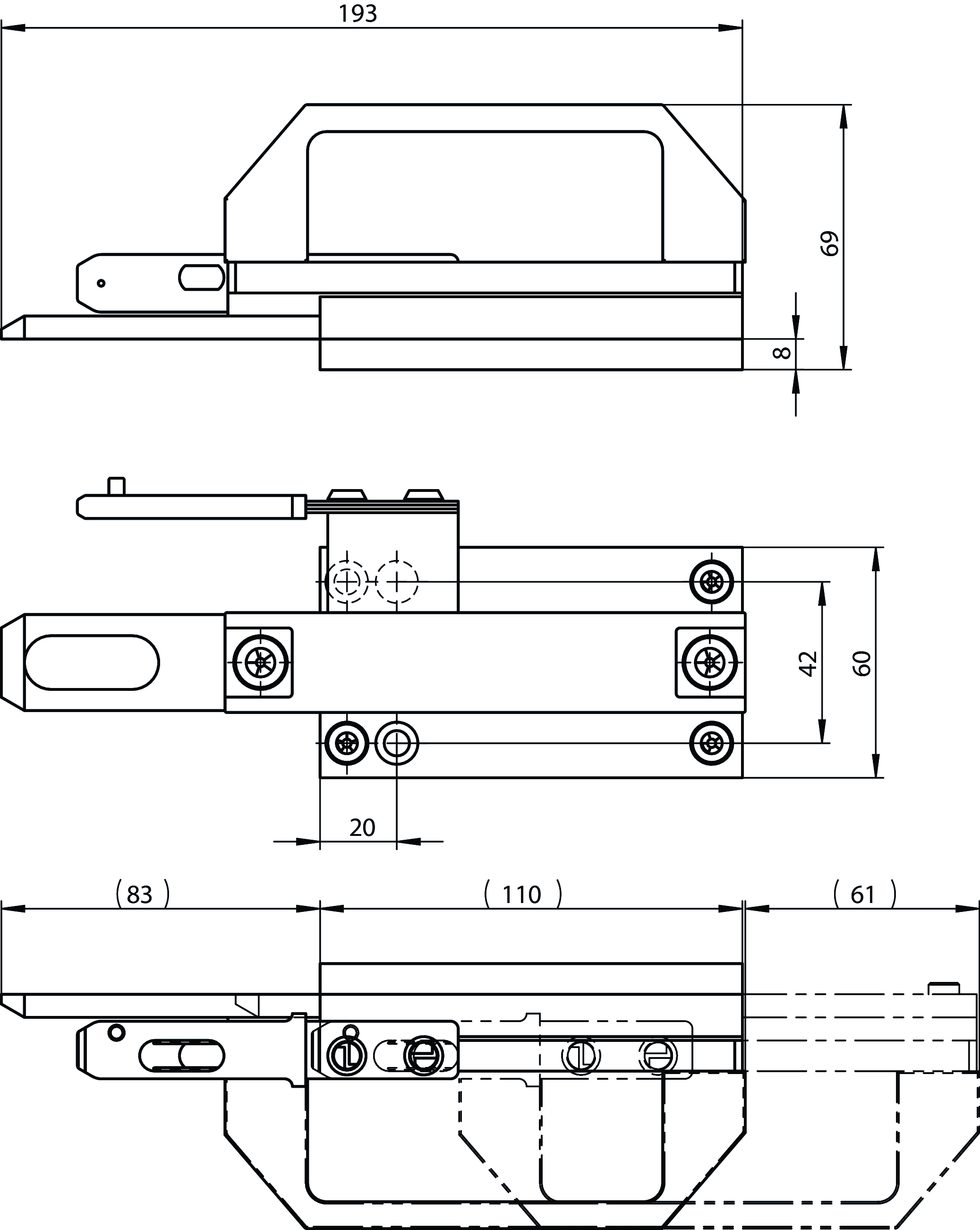 Dimensional drawings