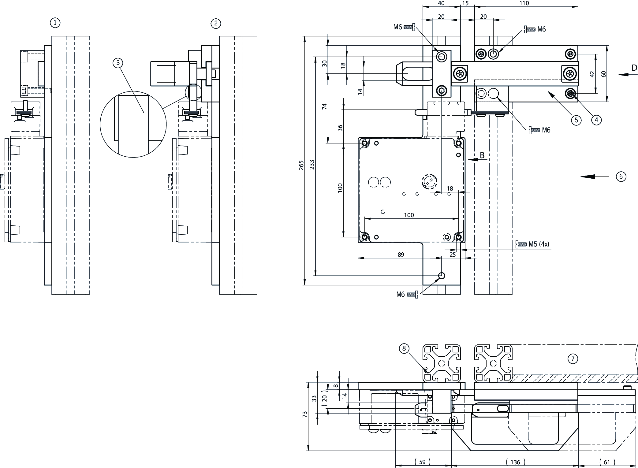 Dimensional drawings
