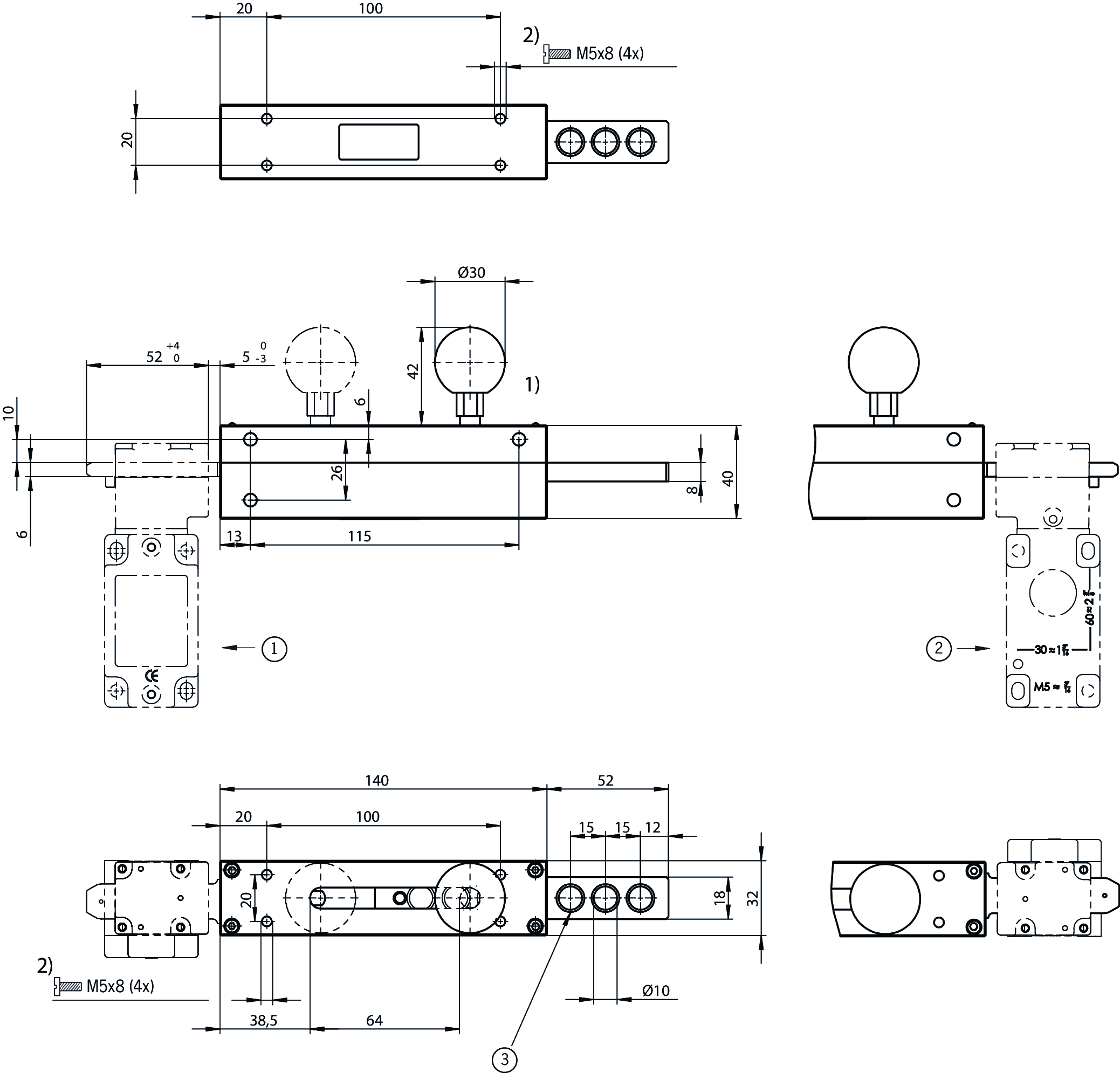 Dimensional drawings