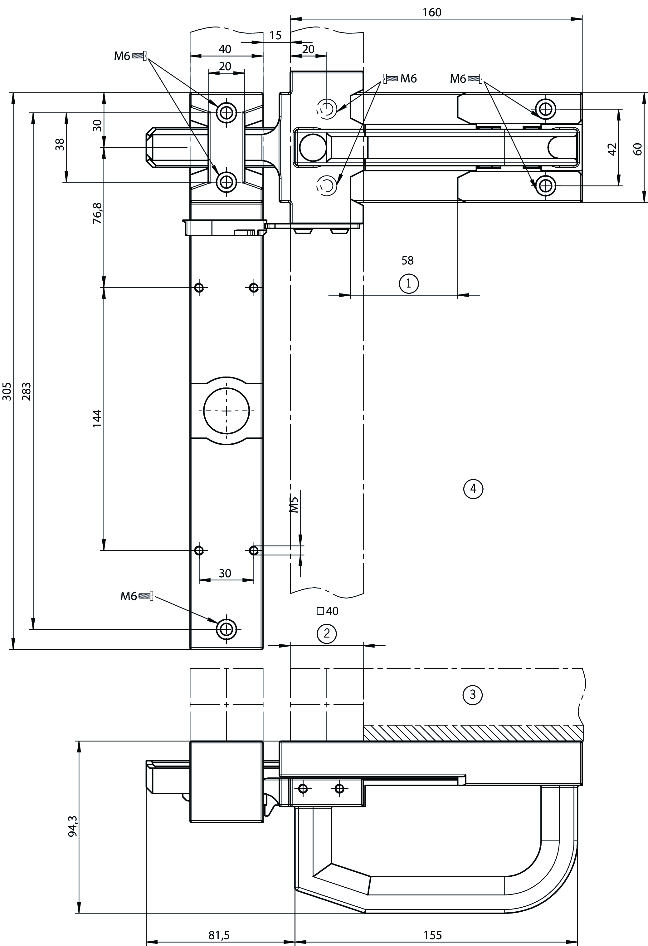 Dimensional drawings